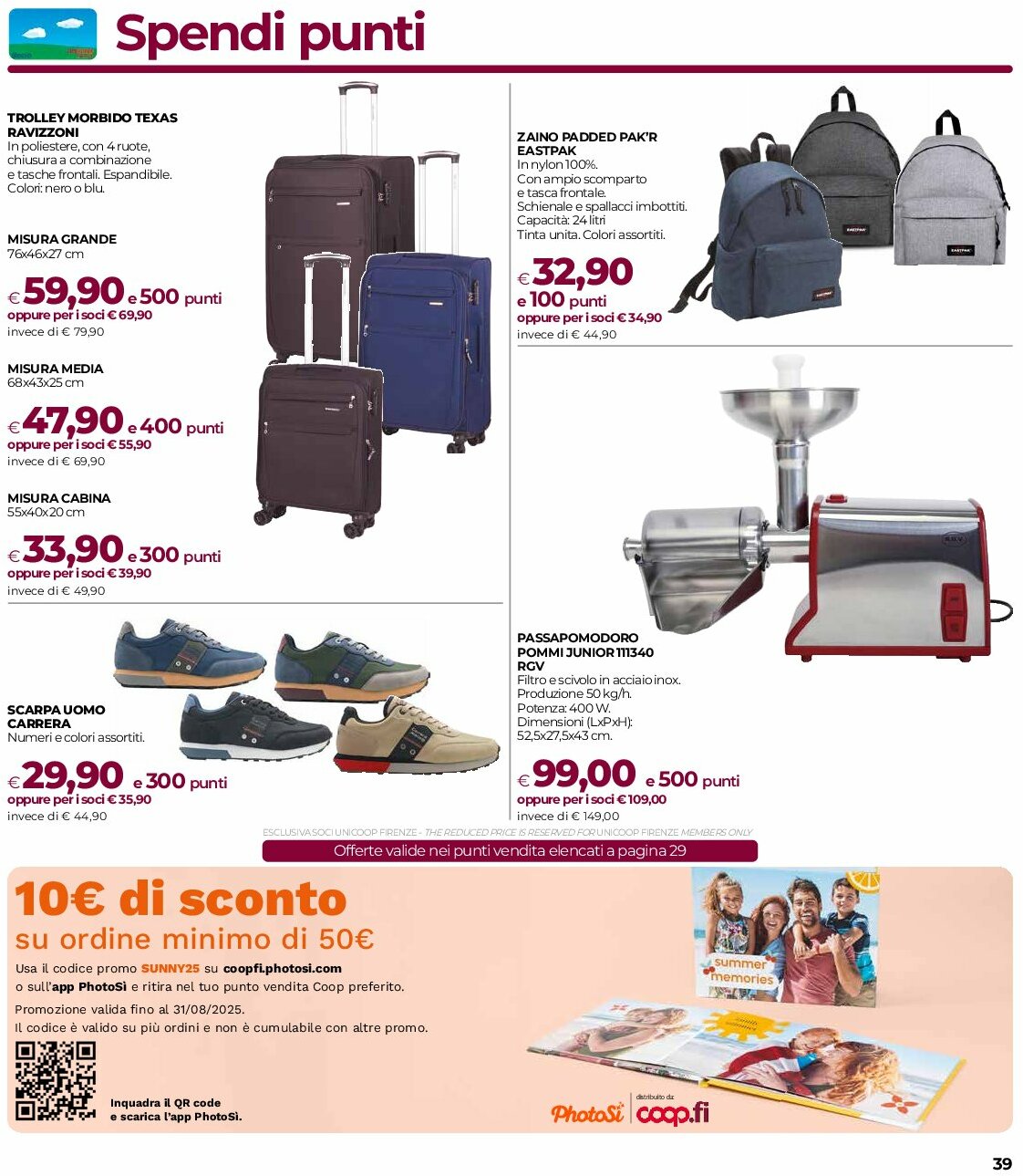 coop-firenze - Volantino Coop Firenze valido dal 14/08 al 27/08 - page: 39 coop-firenze - Volantino Coop Firenze valido dal 14/08 al 27/08 - page: 39