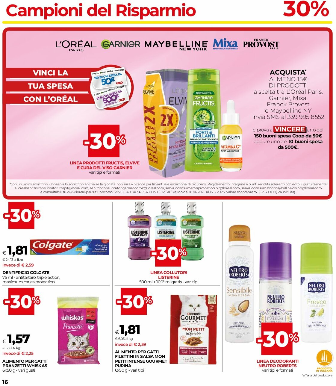 coop-firenze - Volantino Coop Firenze valido dal 14/08 al 27/08 - page: 16 coop-firenze - Volantino Coop Firenze valido dal 14/08 al 27/08 - page: 16
