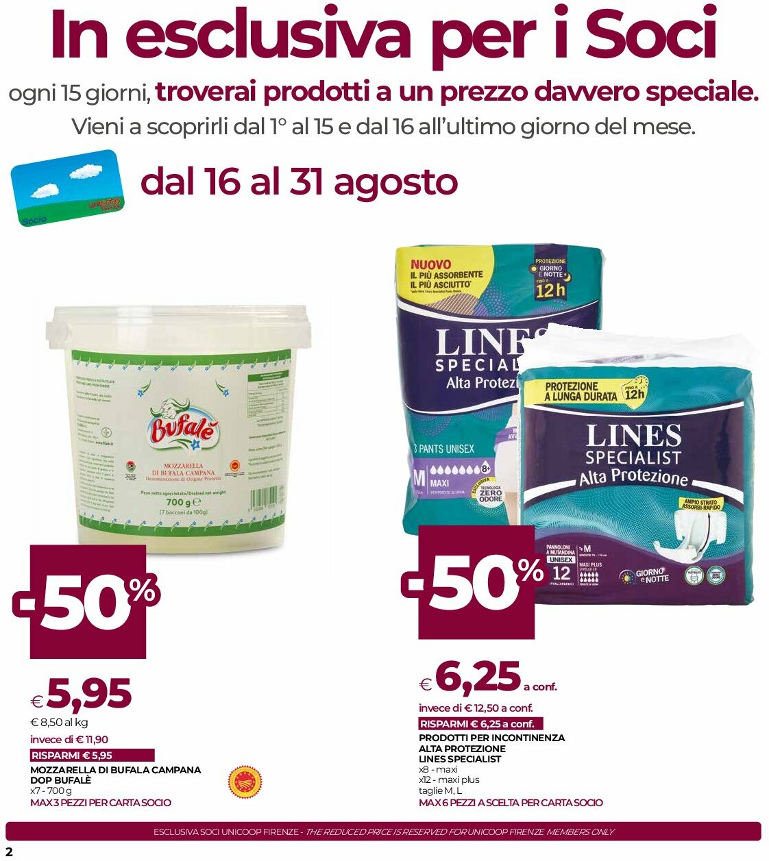 coop-firenze - Volantino Coop Firenze valido dal 14/08 al 27/08 - page: 2 coop-firenze - Volantino Coop Firenze valido dal 14/08 al 27/08 - page: 2
