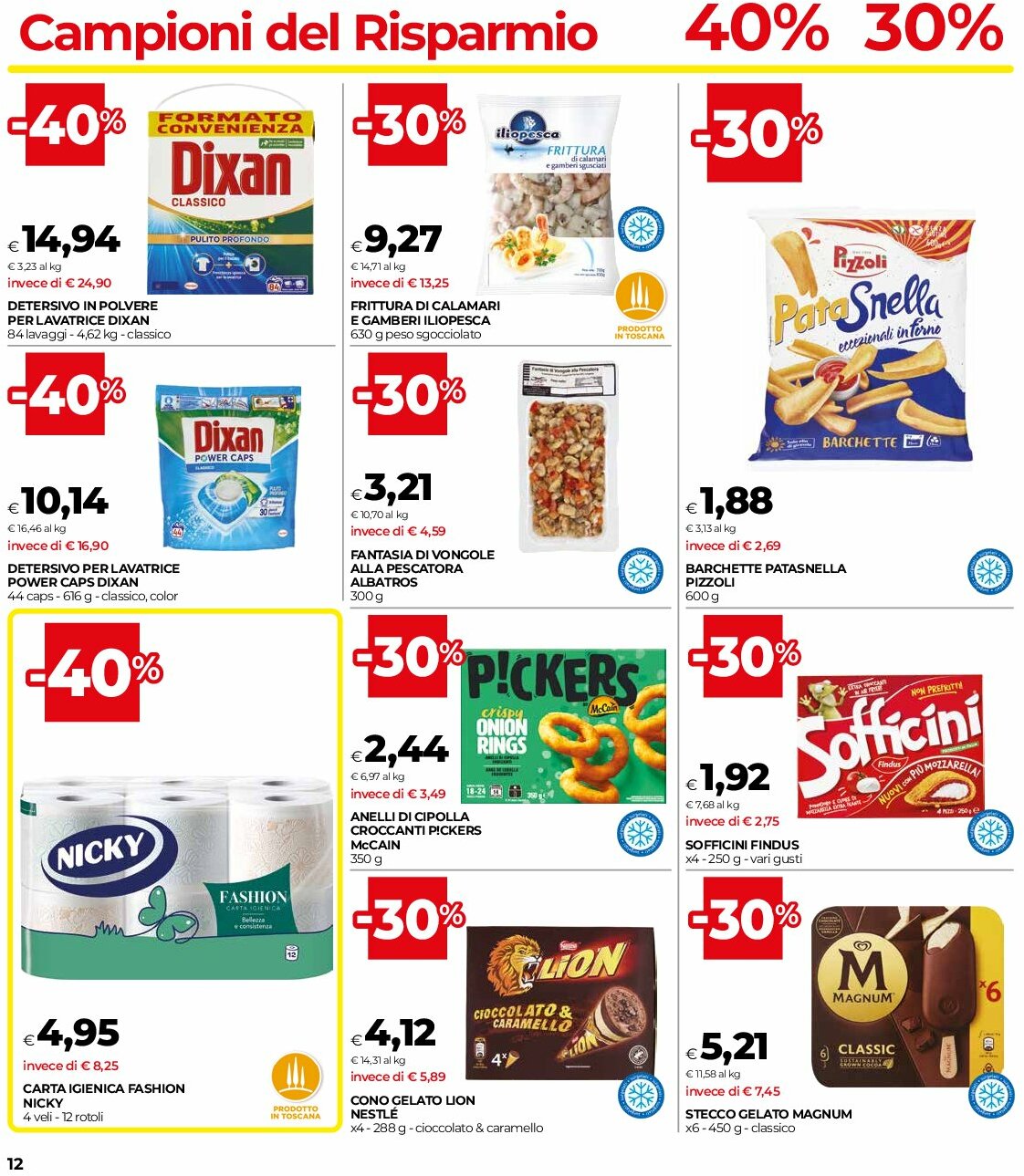 coop-firenze - Volantino Coop Firenze valido dal 14/08 al 27/08 - page: 12 coop-firenze - Volantino Coop Firenze valido dal 14/08 al 27/08 - page: 12