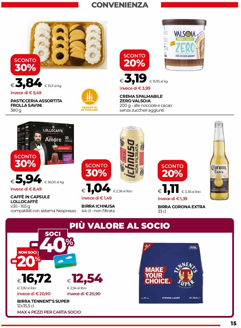 coop-firenze - Volantino Coop Firenze - Il tuo supermercato valido dal 14/08 al 27/08 - page: 15