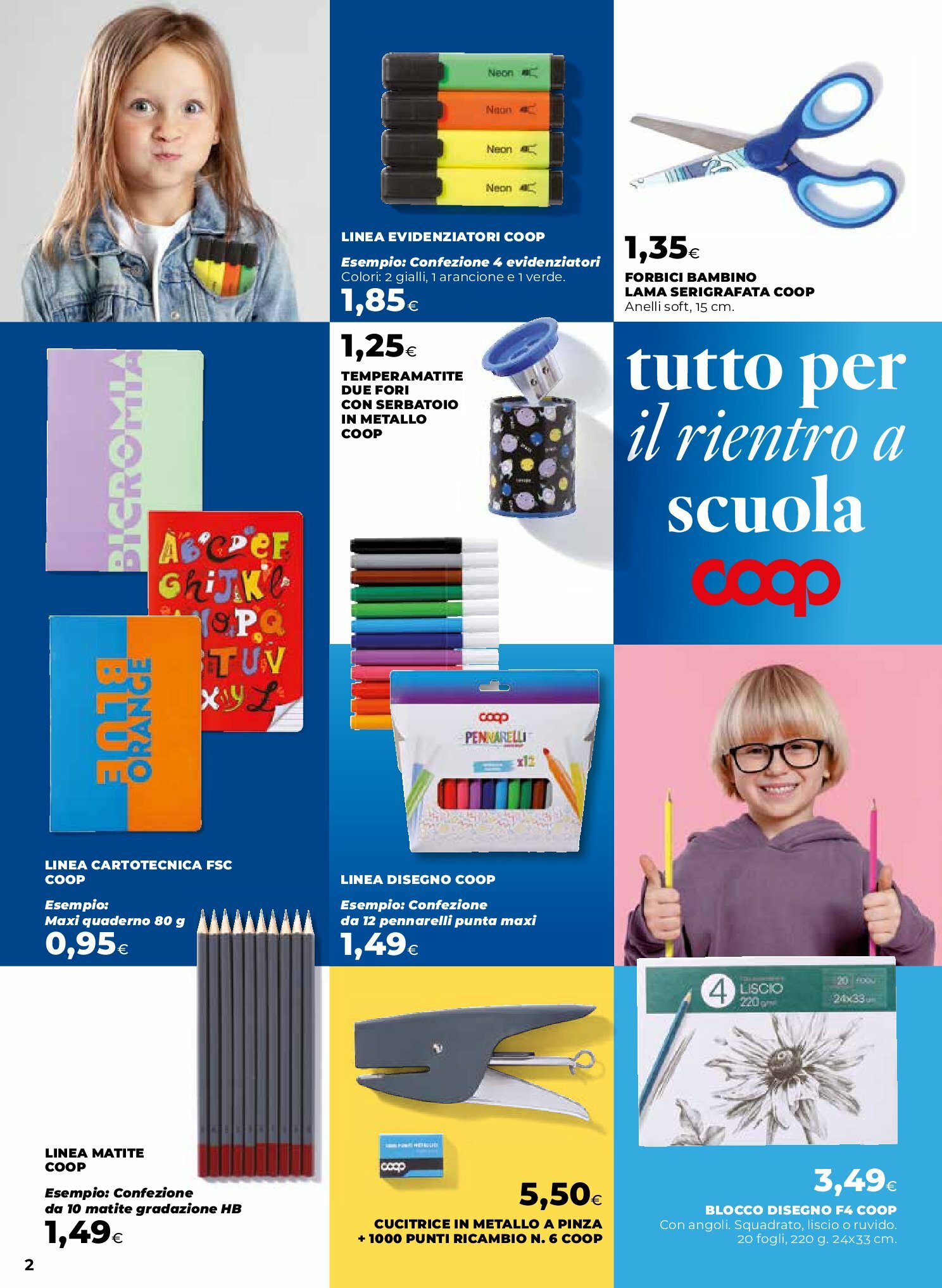 coop-firenze - Volantino Coop Firenze - Scuola per tutti! valido dal 14/08 al 24/09 - page: 2 coop-firenze - Volantino Coop Firenze - Scuola per tutti! valido dal 14/08 al 24/09 - page: 2