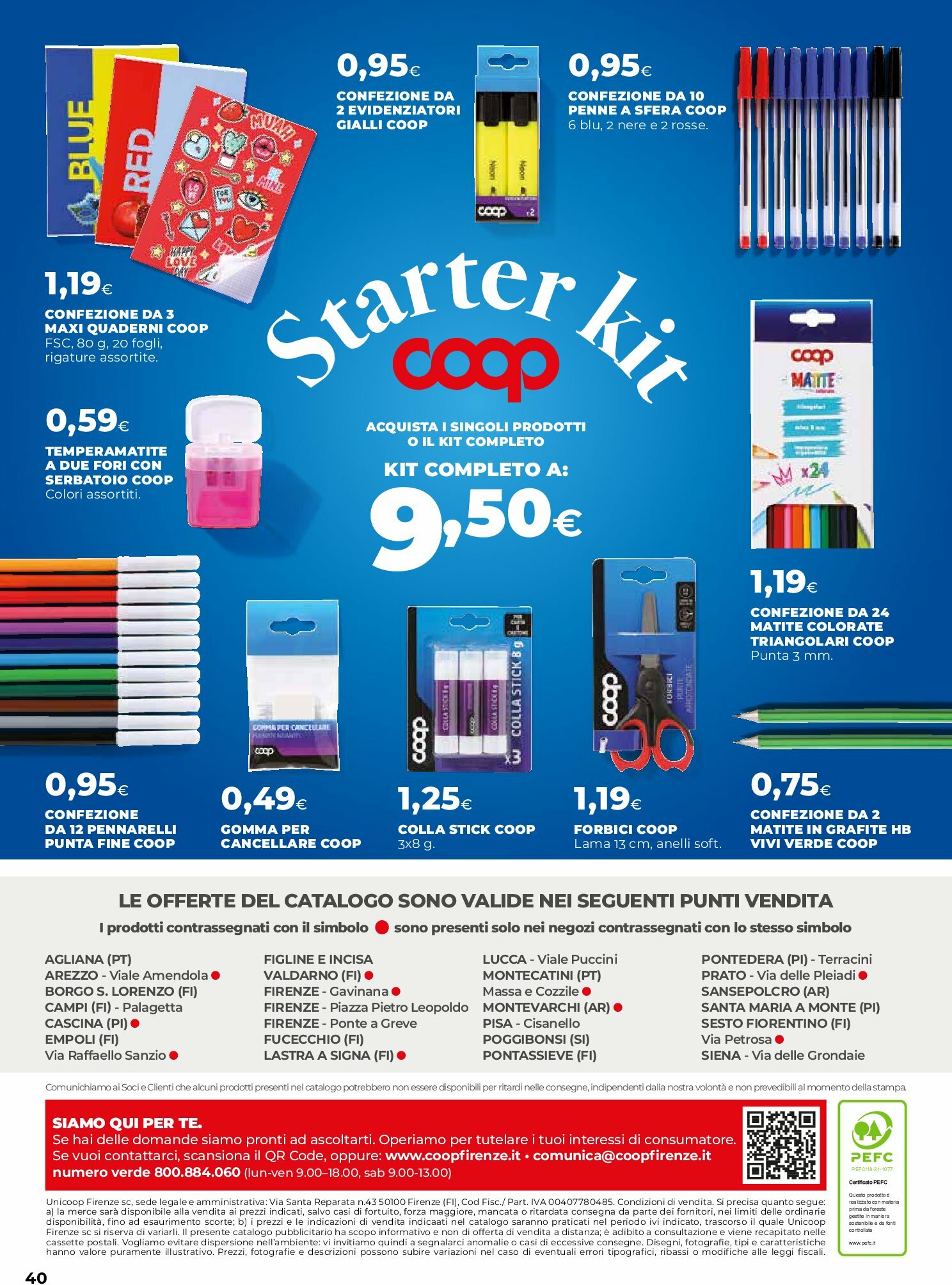 coop-firenze - Volantino Coop Firenze - Scuola per tutti! valido dal 14/08 al 24/09 - page: 40 coop-firenze - Volantino Coop Firenze - Scuola per tutti! valido dal 14/08 al 24/09 - page: 40