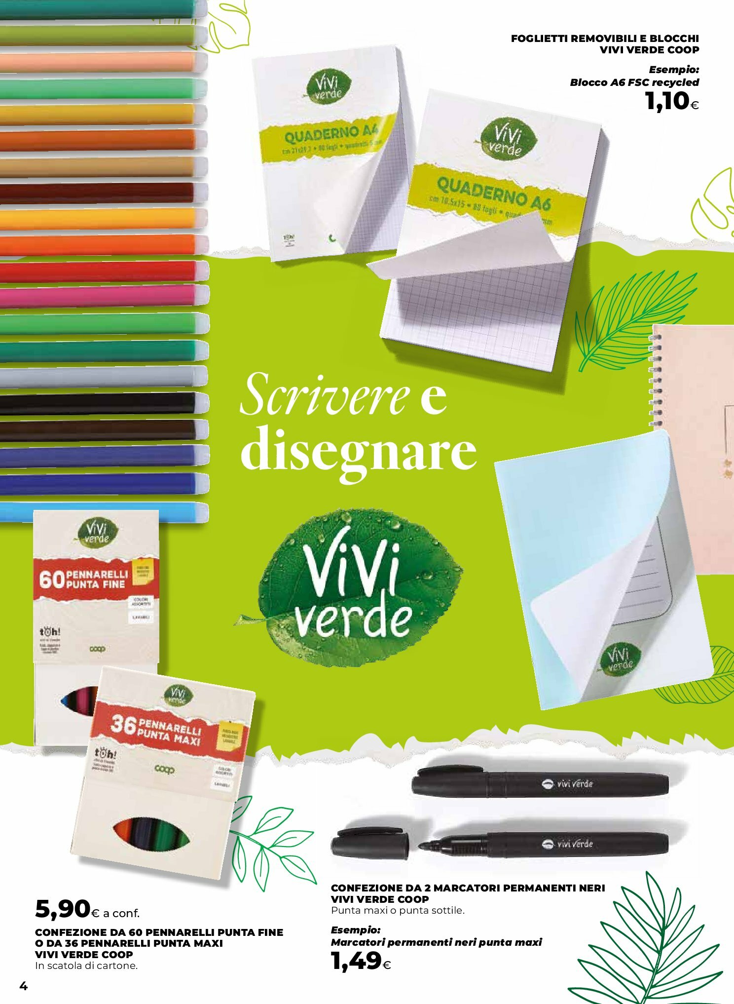 coop-firenze - Volantino Coop Firenze - Scuola per tutti! valido dal 14/08 al 24/09 - page: 4 coop-firenze - Volantino Coop Firenze - Scuola per tutti! valido dal 14/08 al 24/09 - page: 4