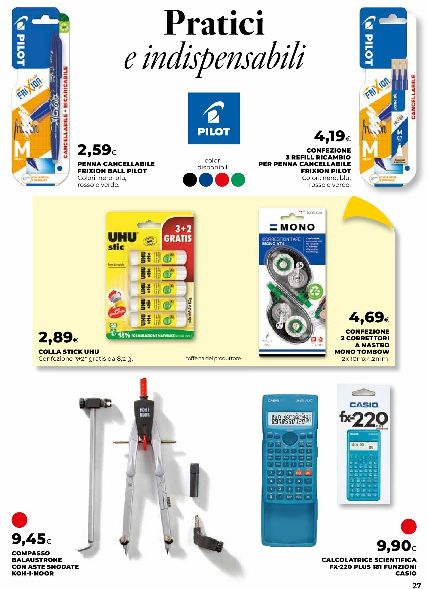 coop-firenze - Volantino Coop Firenze - Scuola per tutti! valido dal 14/08 al 24/09 - page: 27 coop-firenze - Volantino Coop Firenze - Scuola per tutti! valido dal 14/08 al 24/09 - page: 27