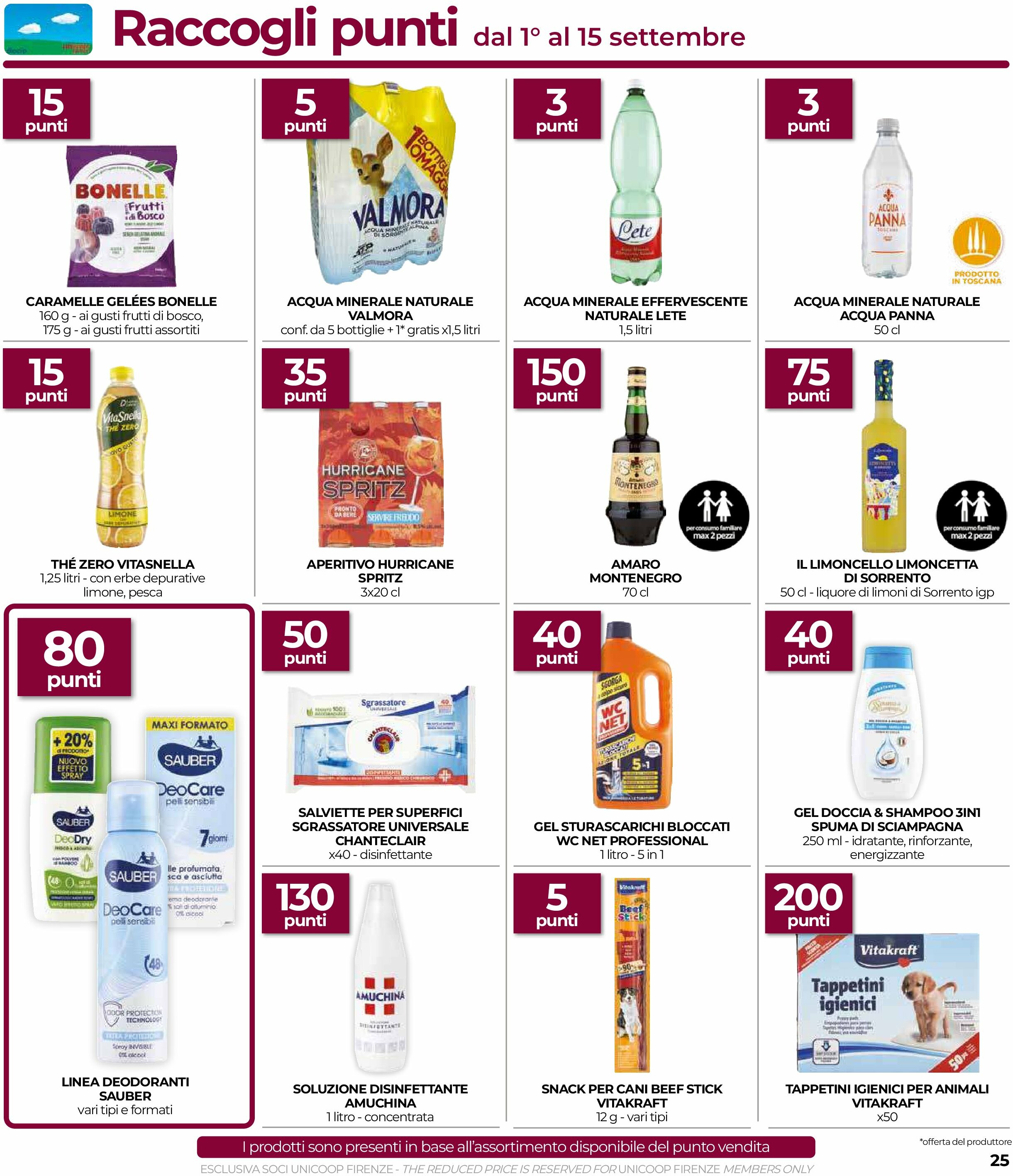 coop-firenze - Volantino Coop Firenze valido dal 28/08 al 10/09 - page: 25 coop-firenze - Volantino Coop Firenze valido dal 28/08 al 10/09 - page: 25