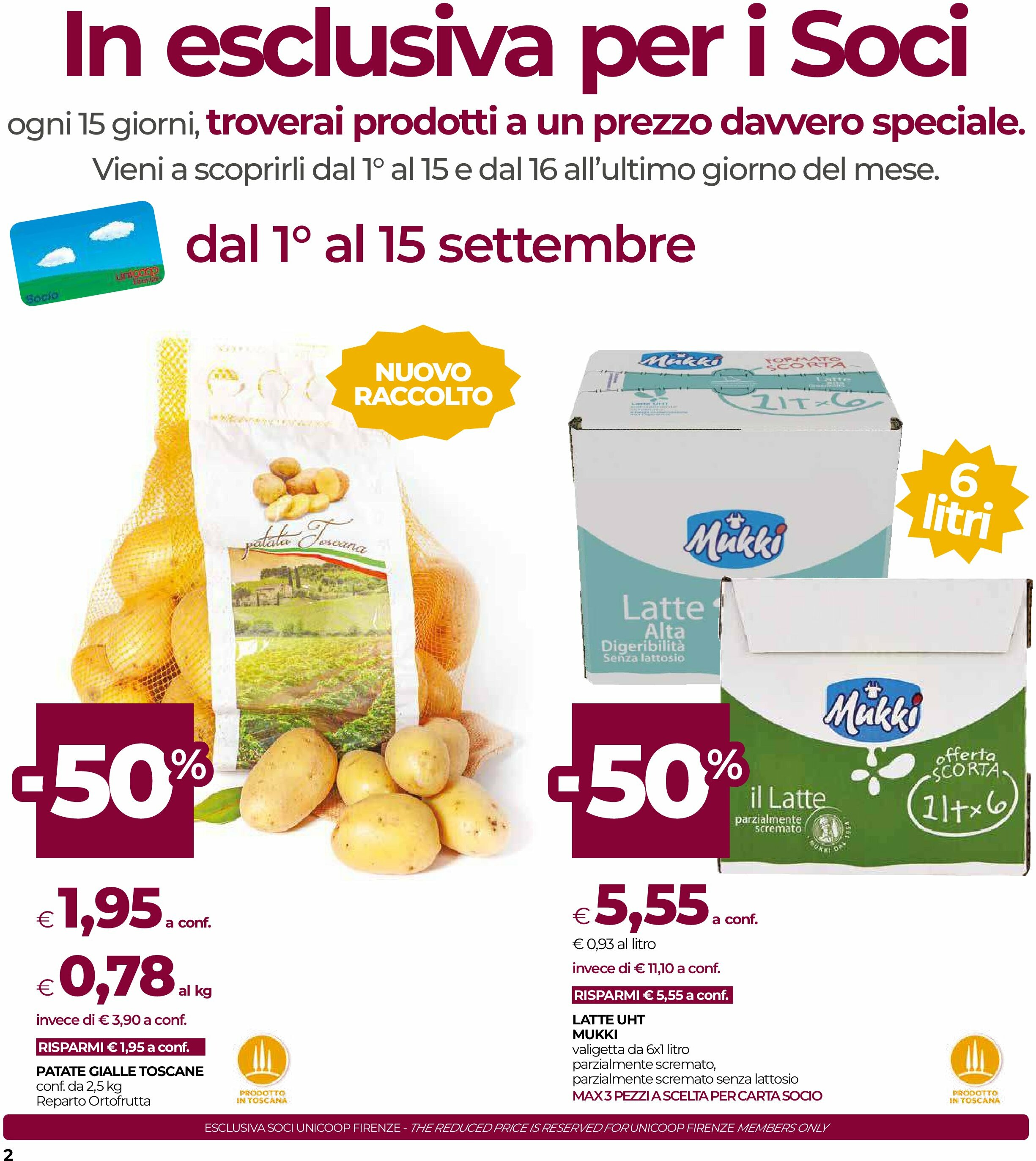 coop-firenze - Volantino Coop Firenze valido dal 28/08 al 10/09 - page: 2 coop-firenze - Volantino Coop Firenze valido dal 28/08 al 10/09 - page: 2