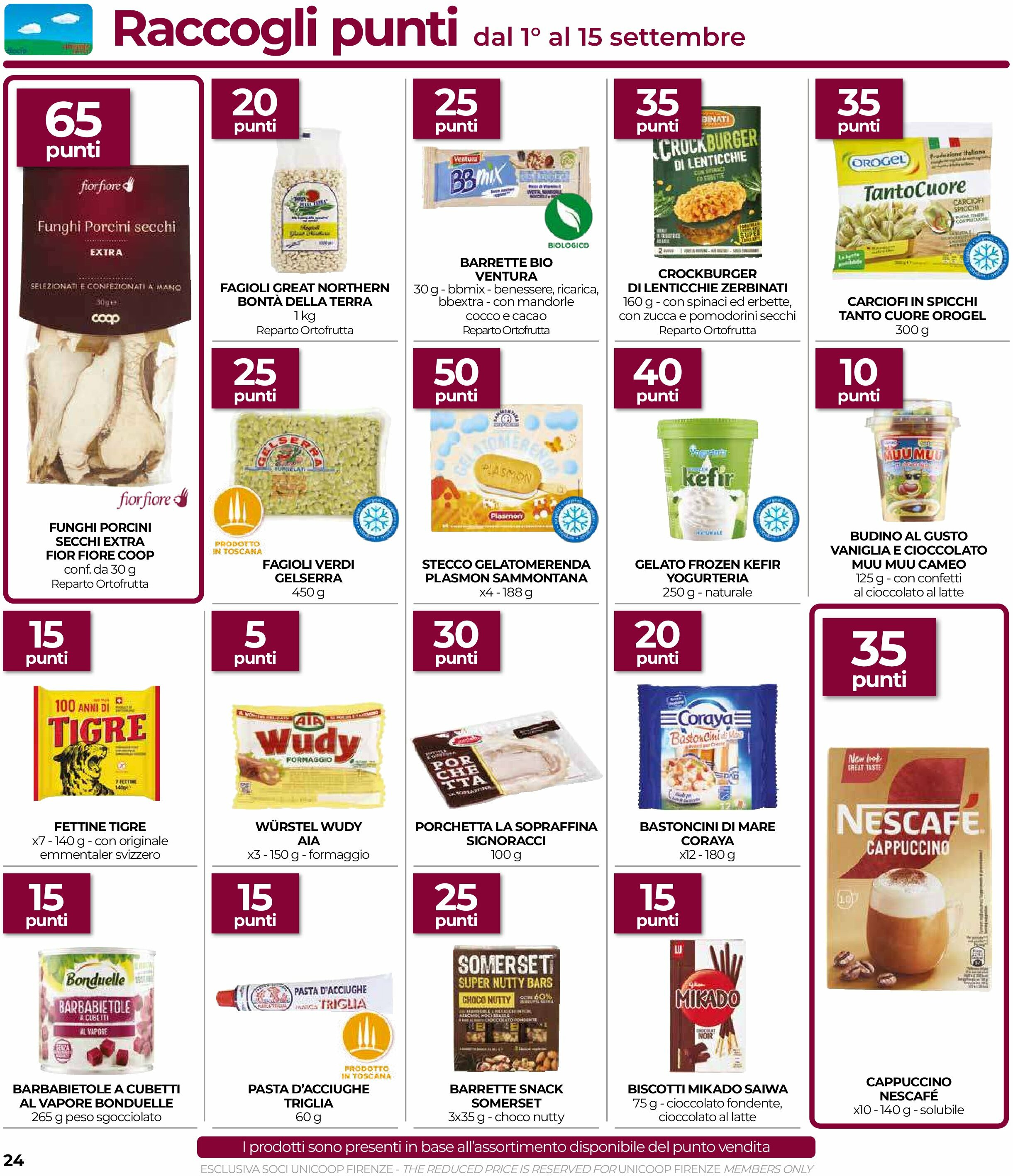 coop-firenze - Volantino Coop Firenze valido dal 28/08 al 10/09 - page: 24 coop-firenze - Volantino Coop Firenze valido dal 28/08 al 10/09 - page: 24