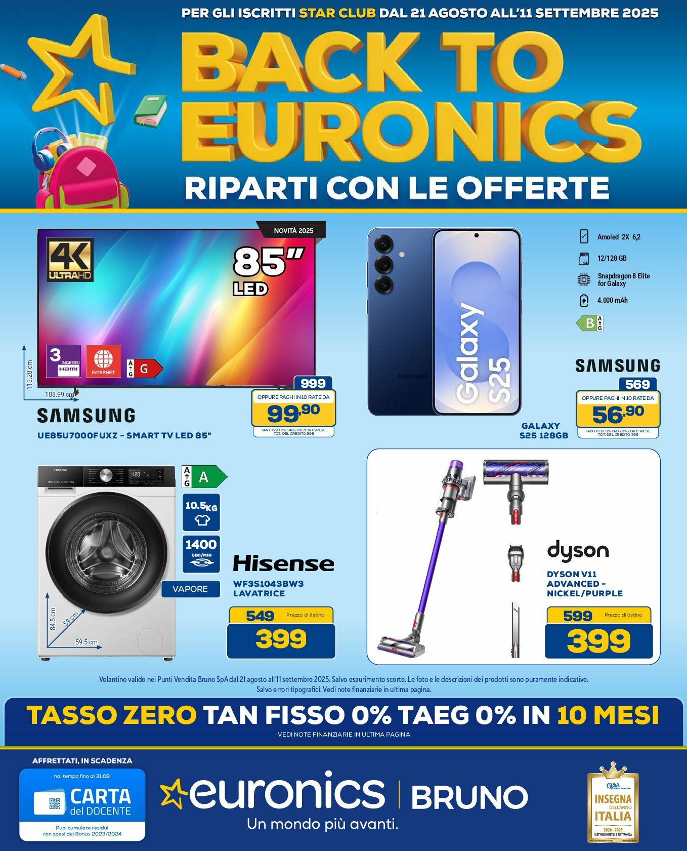 euronics-bruno - Volantino Euronics Bruno valido dal 21/08 al 11/09 - page: 2 euronics-bruno - Volantino Euronics Bruno valido dal 21/08 al 11/09 - page: 2
