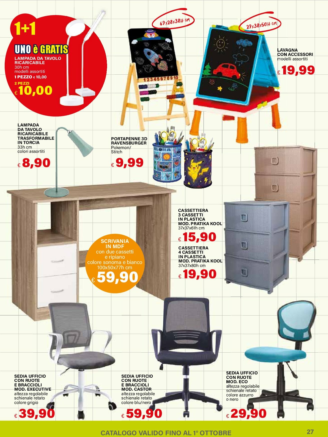 il-gigante - Volantino Il Gigante - Si torna a scuola valido dal 18/08 al 01/10 - page: 27