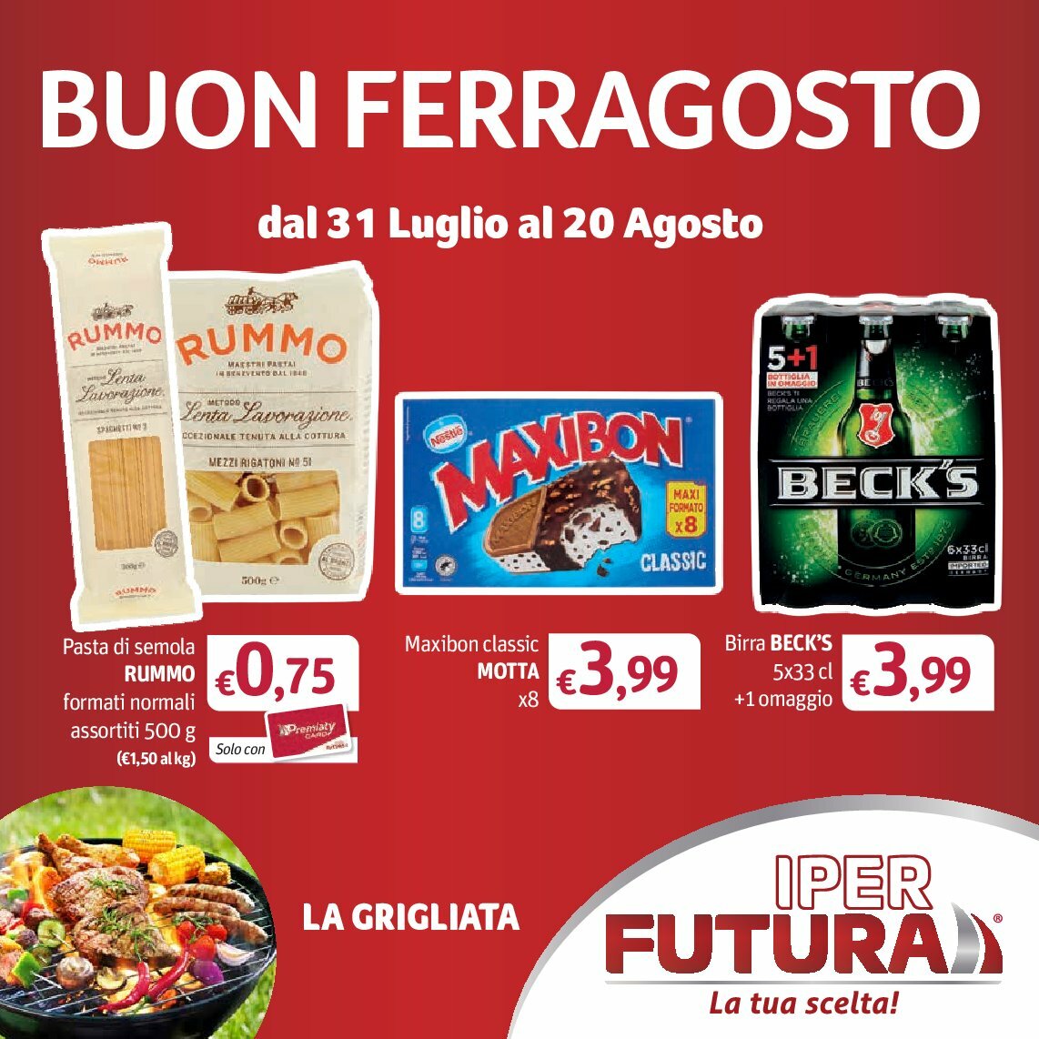 iper-futura - Volantino Iper Futura valido dal 31/07 al 20/08 - page: 1