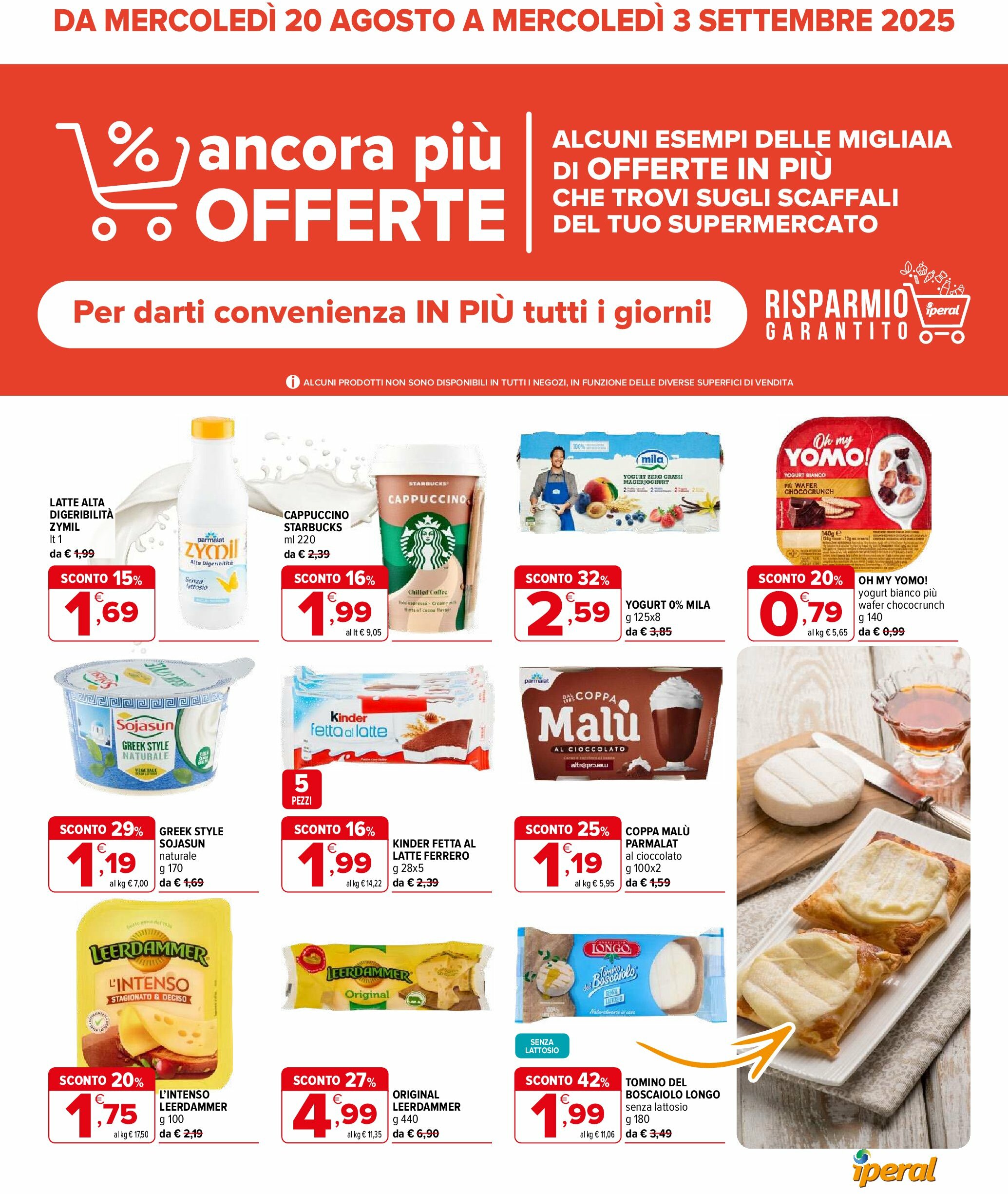 iperal - Volantino Iperal - Ancora più offerte valido dal 20/08 al 03/09 - page: 1