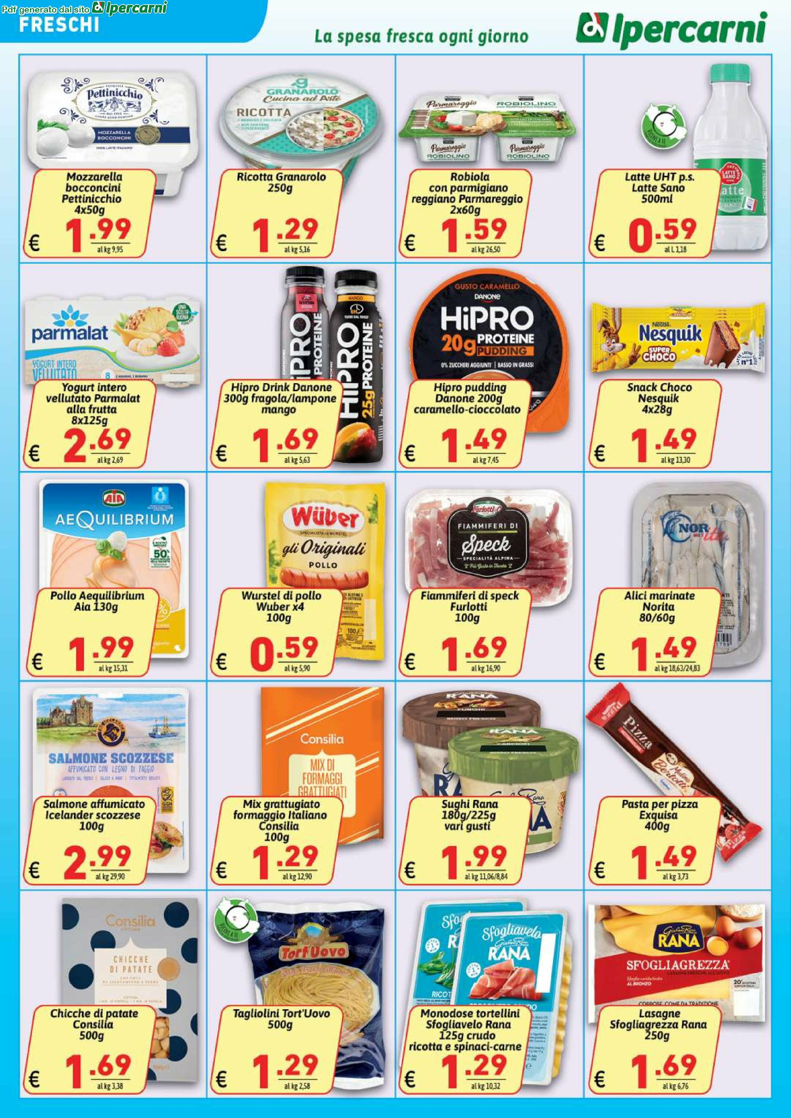 ipercarni - Volantino Ipercarni - Cecchignola, Laghetto, Mentana, Tiburtina, Torre Angela, Trionfale, Villa Gordiani valido dal 18/08 al 26/08 - page: 10