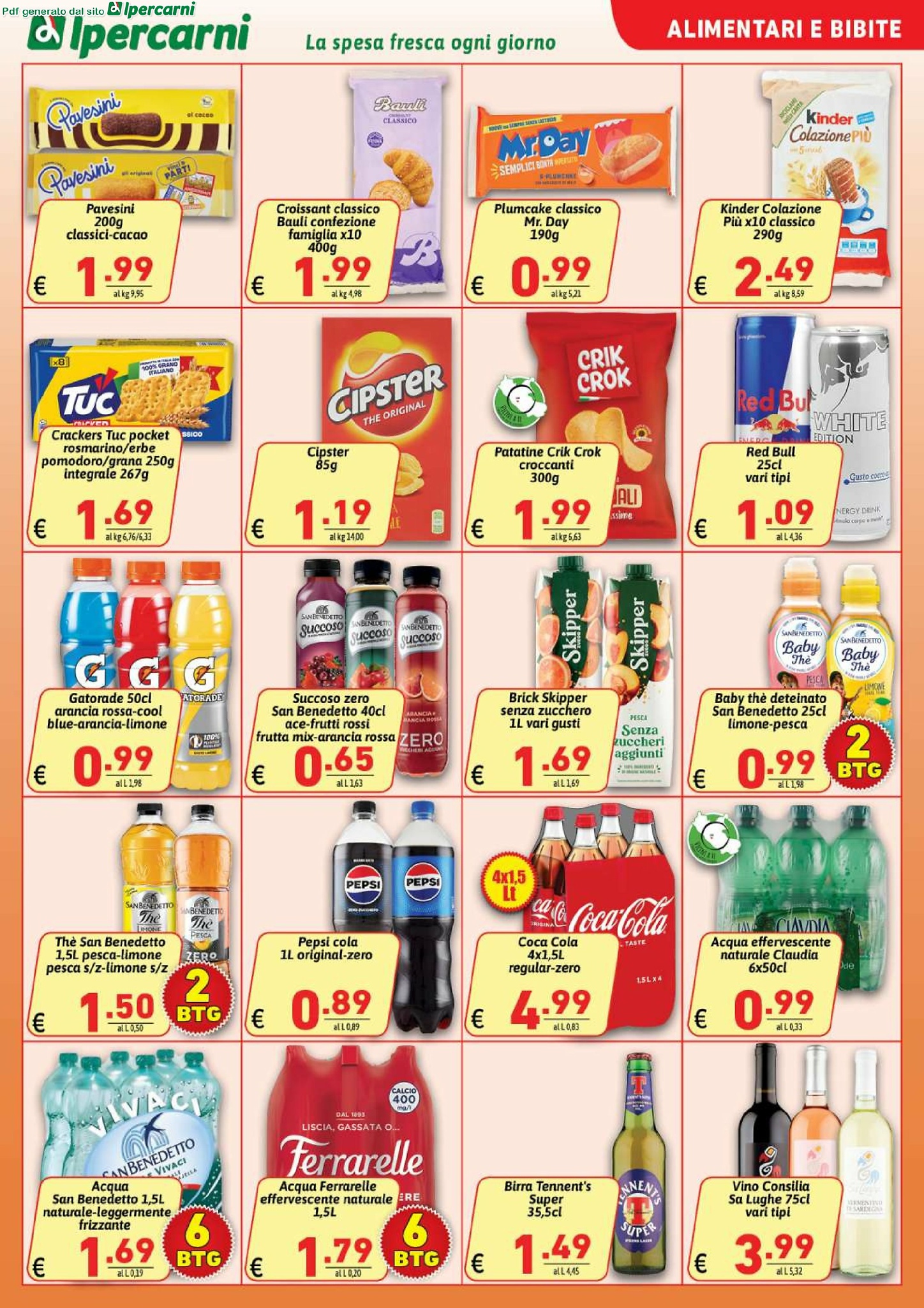 ipercarni - Volantino Ipercarni - Casilino, Finocchio, Marconi, Mentana, Centocelle, Montesacro, Tiburtina, Trionfale, Tuscolano, Villa Gordiani valido dal 05/09 al 16/09 - page: 11