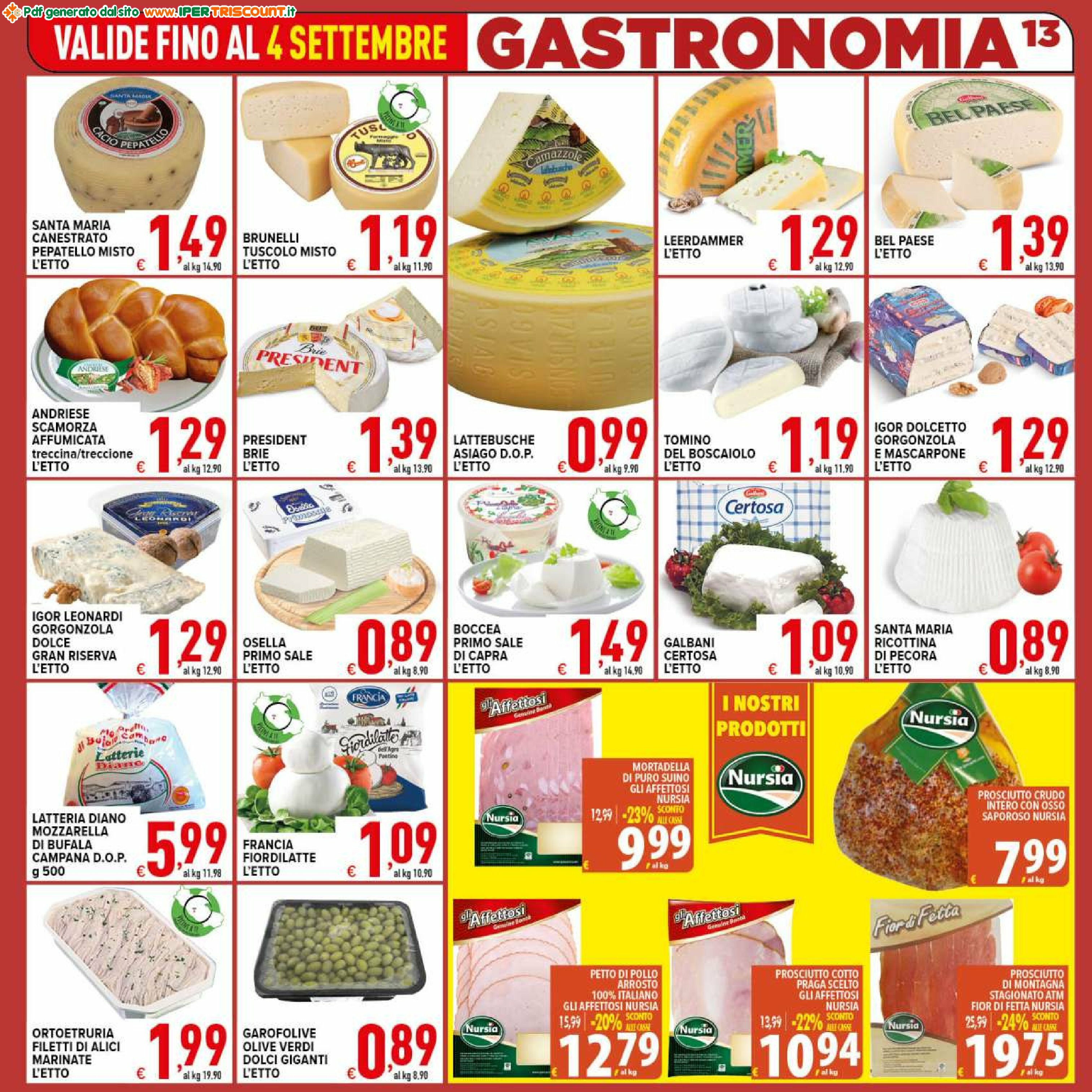 ipertriscount - Volantino Ipertriscount - Guidonia Montecelio valido dal 27/08 al 04/09 - page: 13