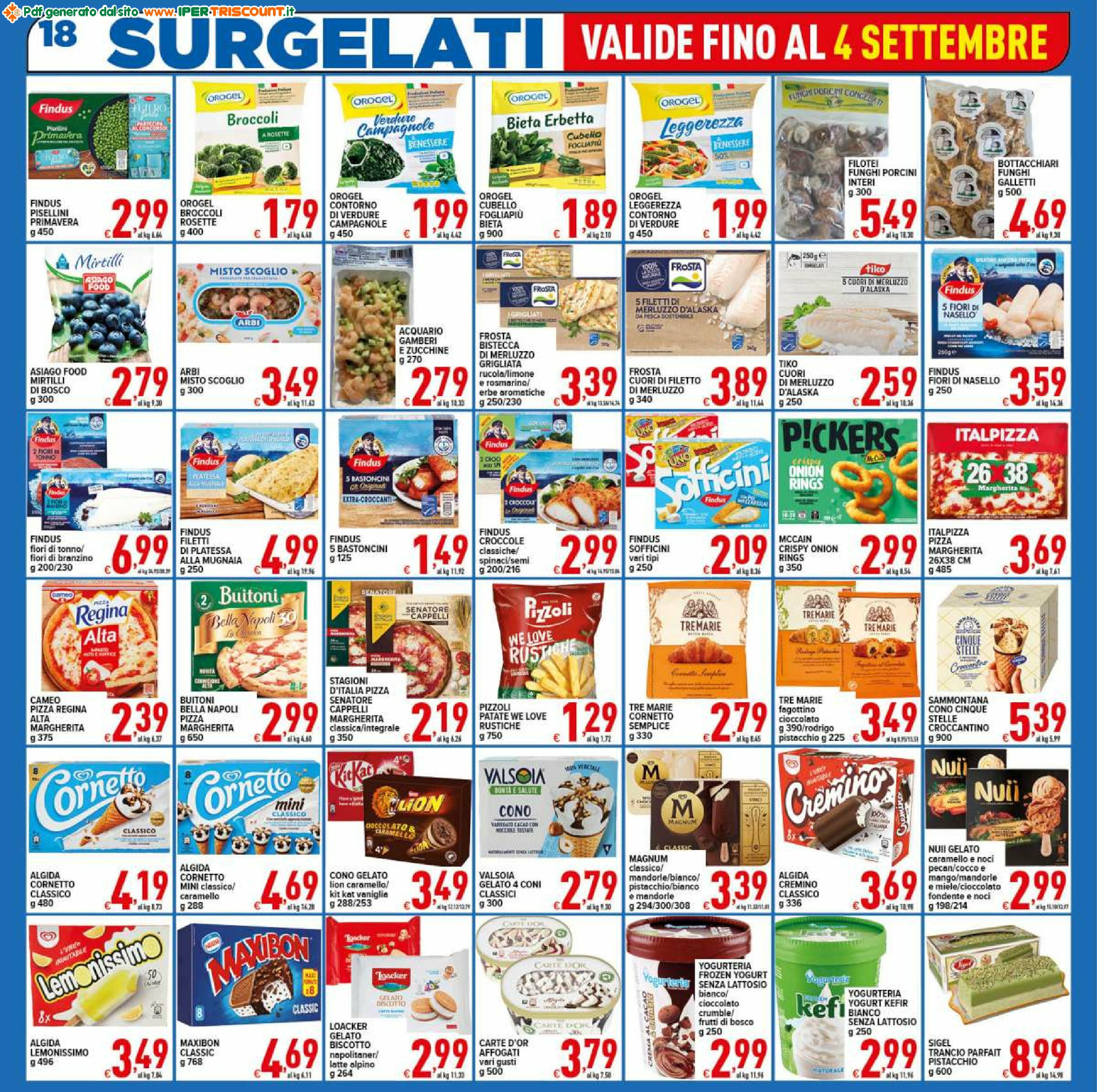 ipertriscount - Volantino Ipertriscount - C.C. La Romanina valido dal 27/08 al 04/09 - page: 18