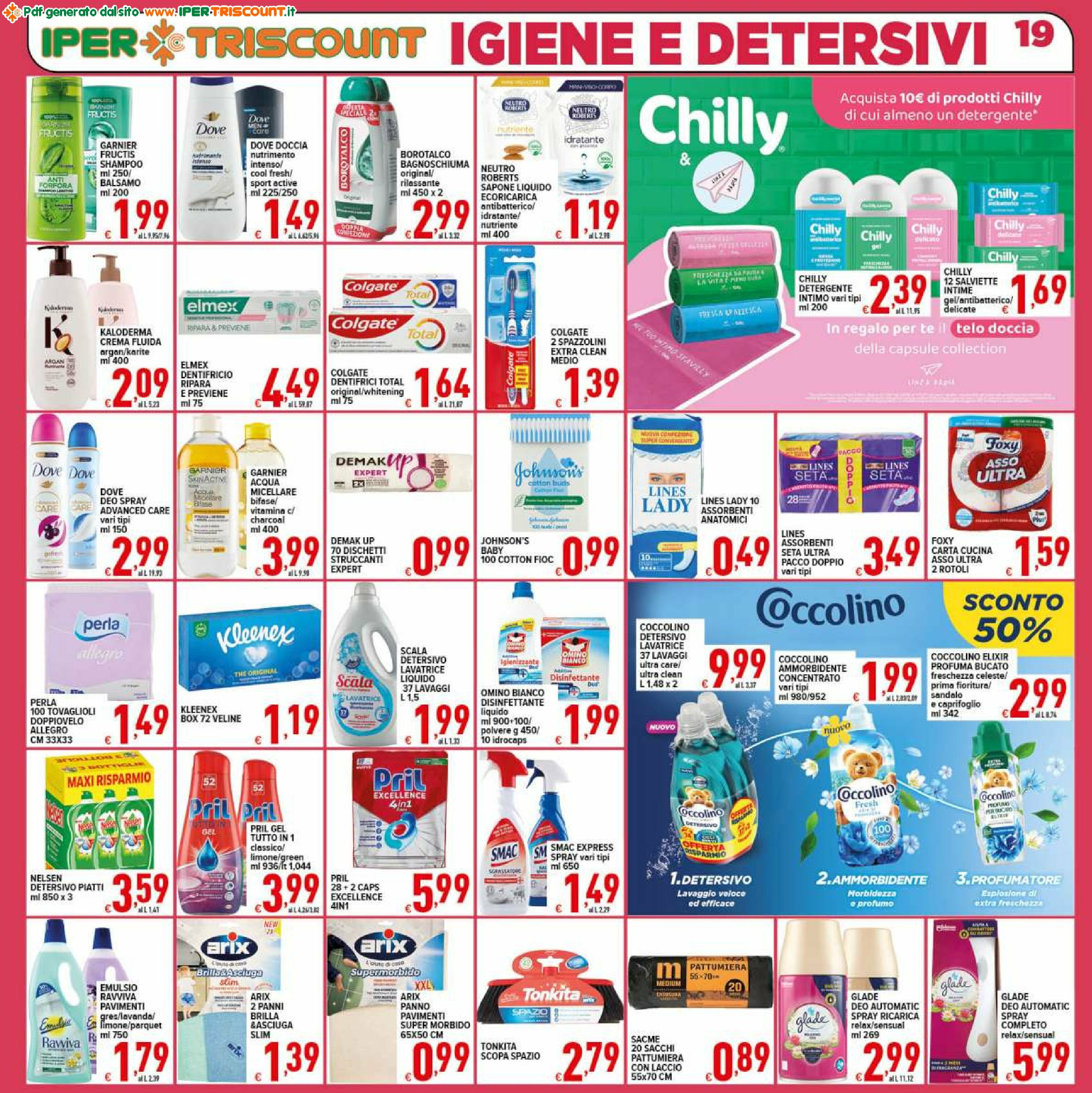 ipertriscount - Volantino Ipertriscount - C.C. La Romanina valido dal 27/08 al 04/09 - page: 19