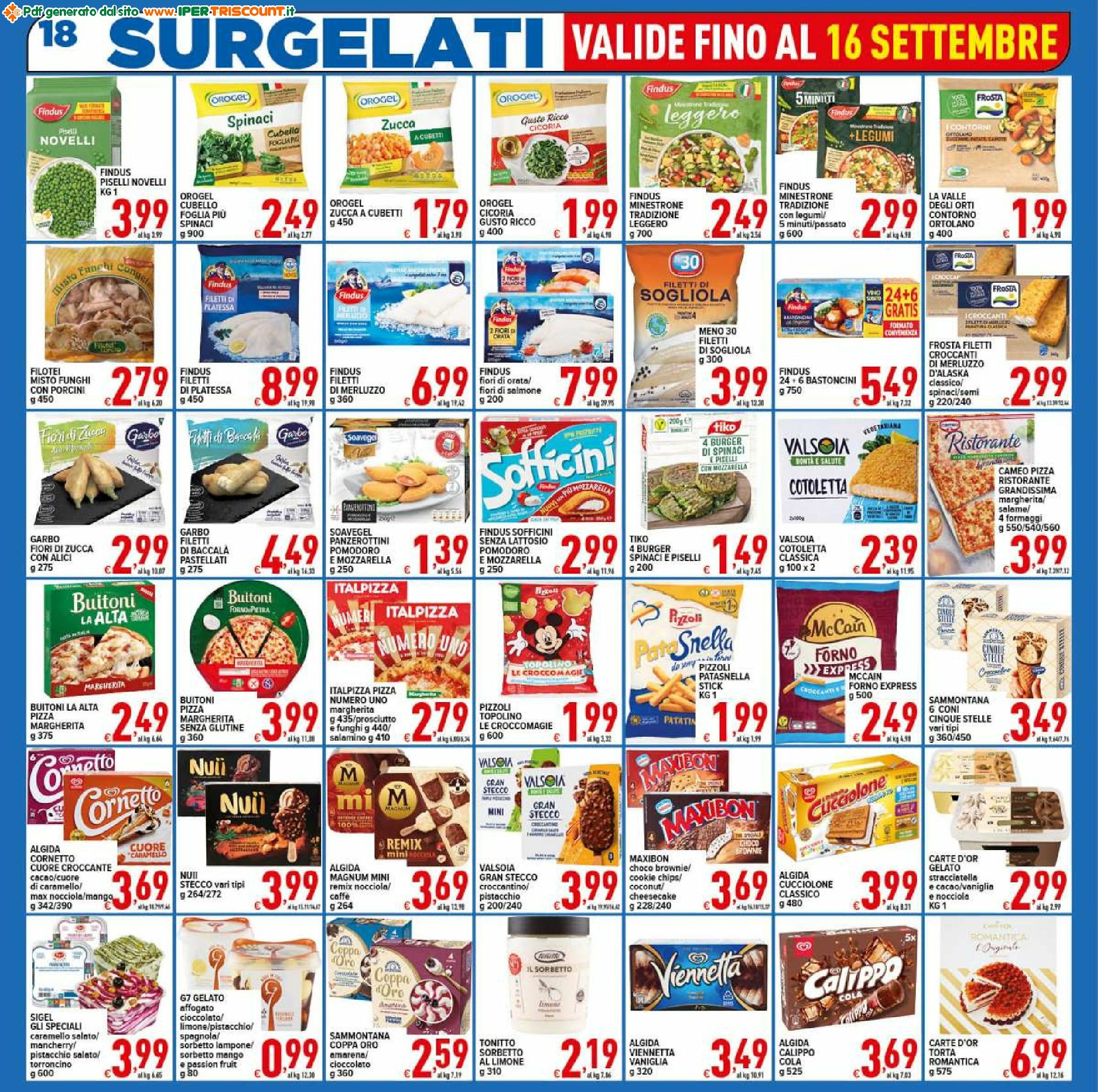 ipertriscount - Volantino Ipertriscount - Fonte Nuova valido dal 05/09 al 16/09 - page: 18