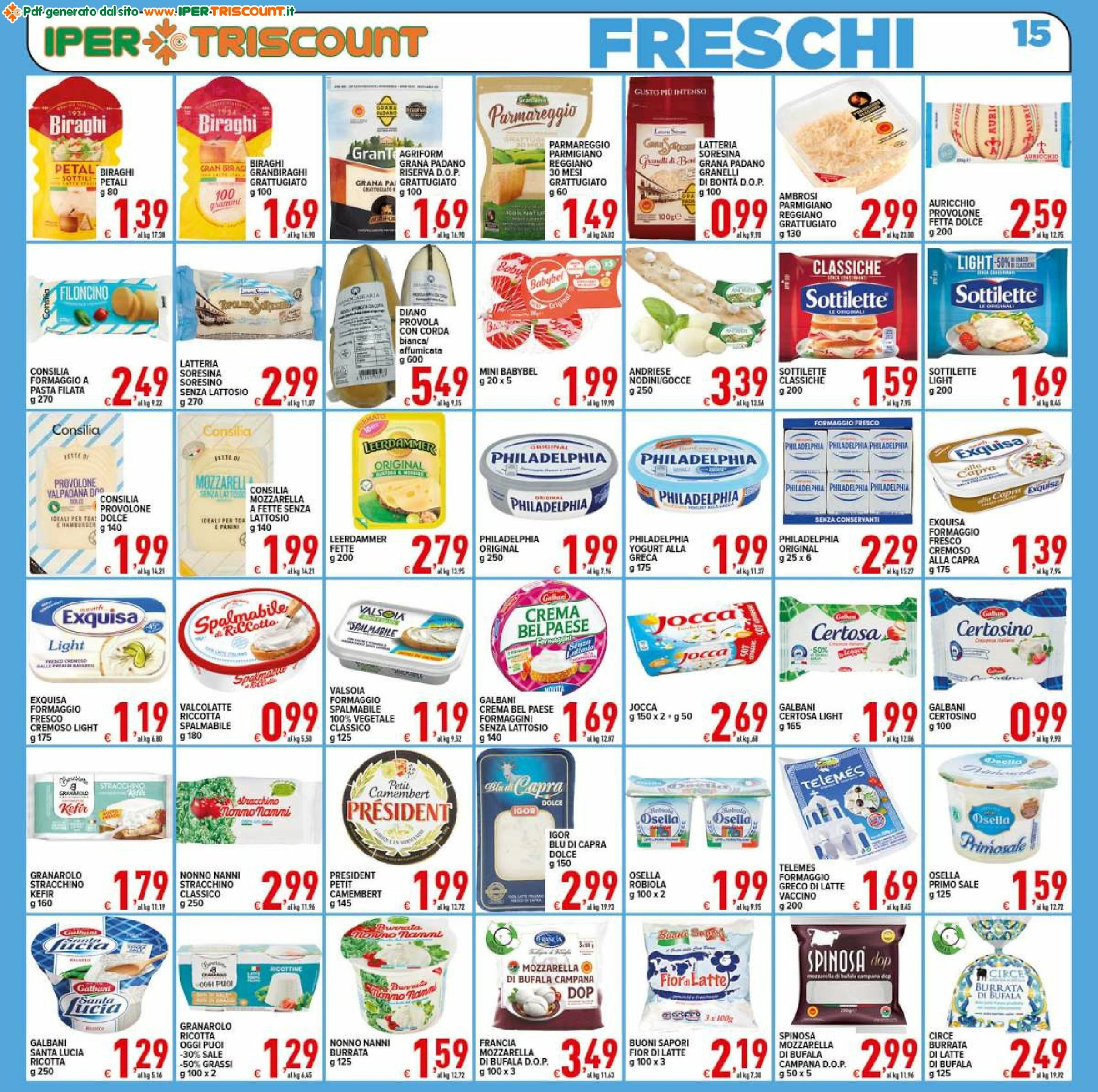 ipertriscount - Volantino Ipertriscount - Fonte Nuova valido dal 05/09 al 16/09 - page: 15