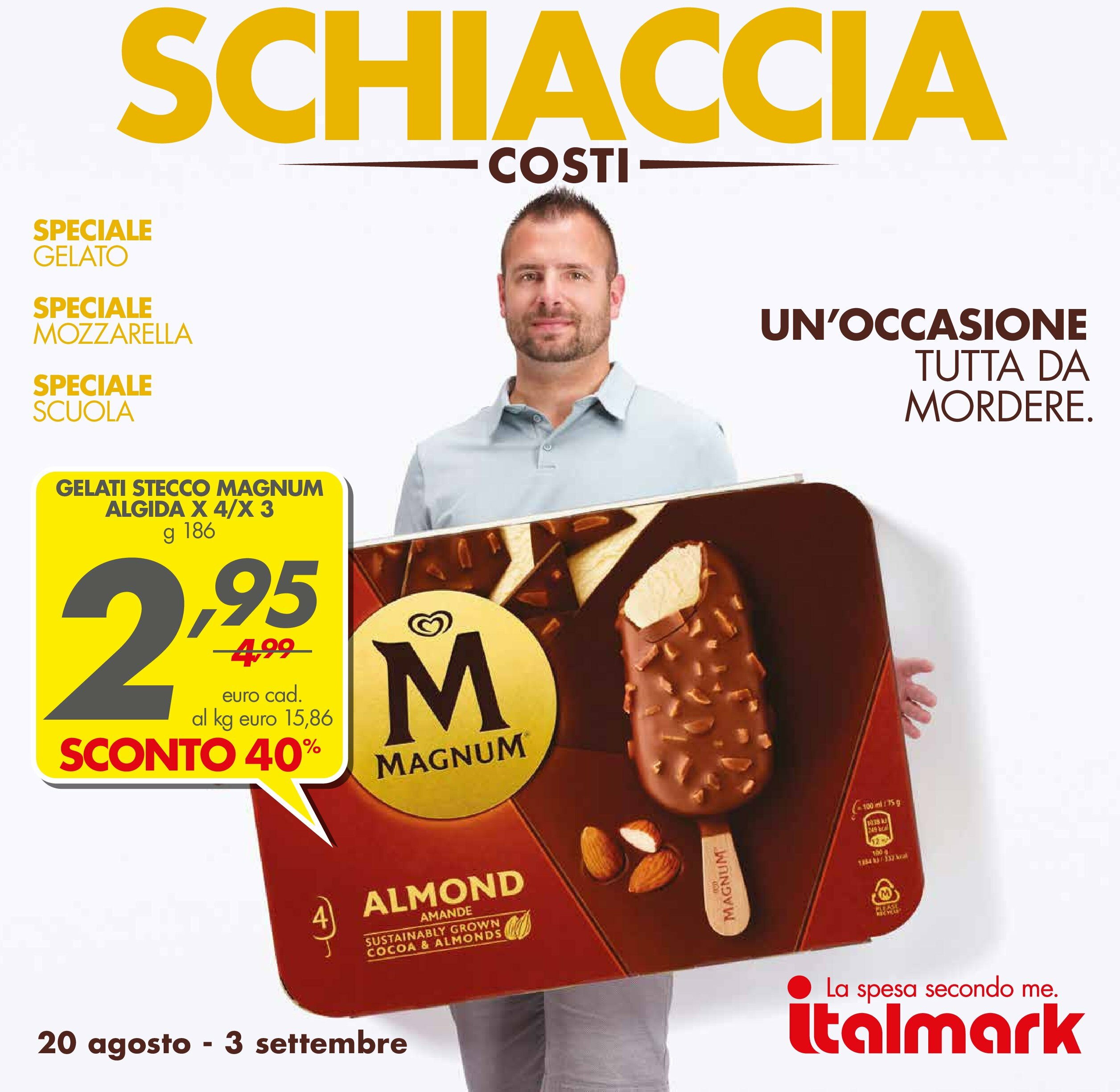 italmark - Volantino Italmark valido dal 20/08 al 03/09 - page: 1