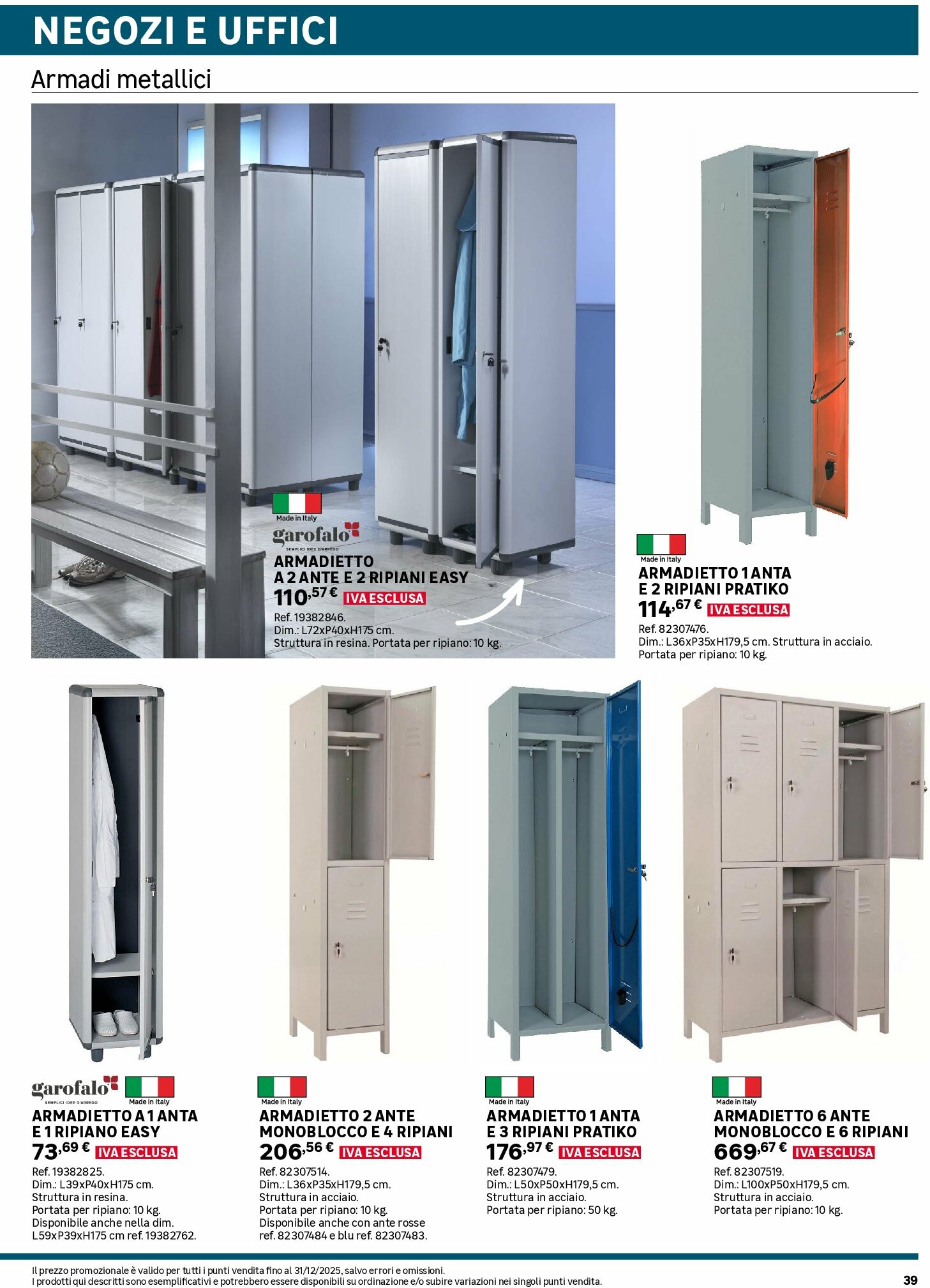 leroy-merlin - Volantino Leroy Merlin - Catalogo Business valido dal 01/05 al 31/12 - page: 39 leroy-merlin - Volantino Leroy Merlin - Catalogo Business valido dal 01/05 al 31/12 - page: 39