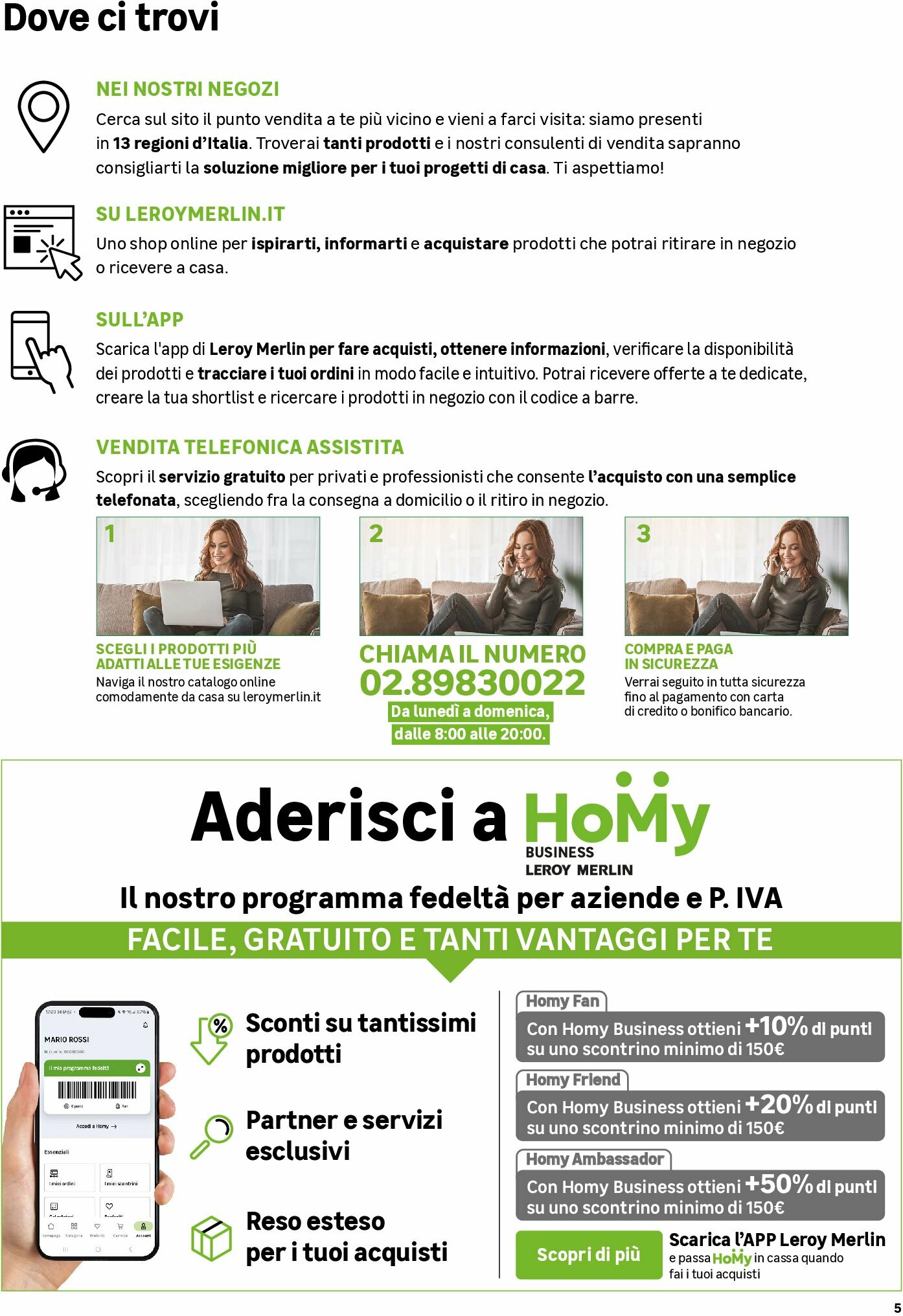leroy-merlin - Volantino Leroy Merlin - Catalogo Business valido dal 01/05 al 31/12 - page: 5 leroy-merlin - Volantino Leroy Merlin - Catalogo Business valido dal 01/05 al 31/12 - page: 5