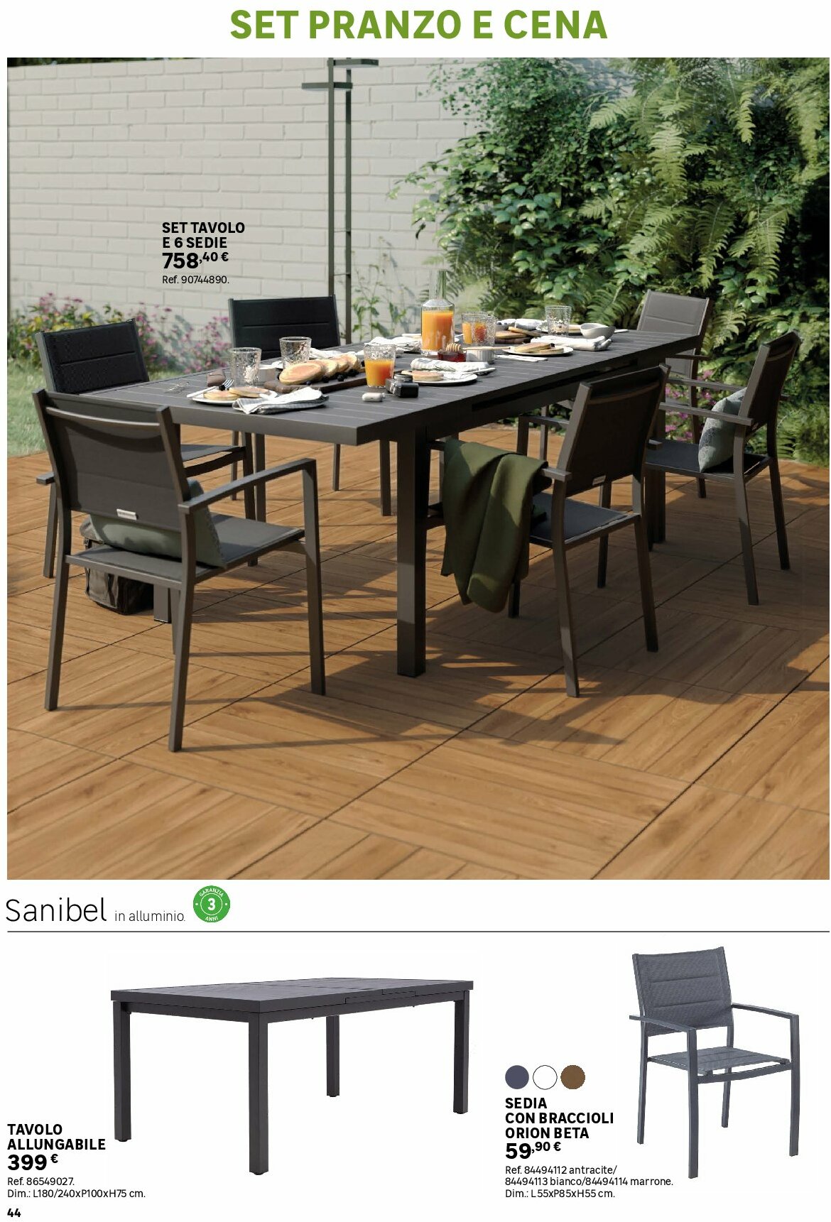 leroy-merlin - Volantino Leroy Merlin - Catalogo Giardino valido dal 01/06 al 31/10 - page: 44 leroy-merlin - Volantino Leroy Merlin - Catalogo Giardino valido dal 01/06 al 31/10 - page: 44