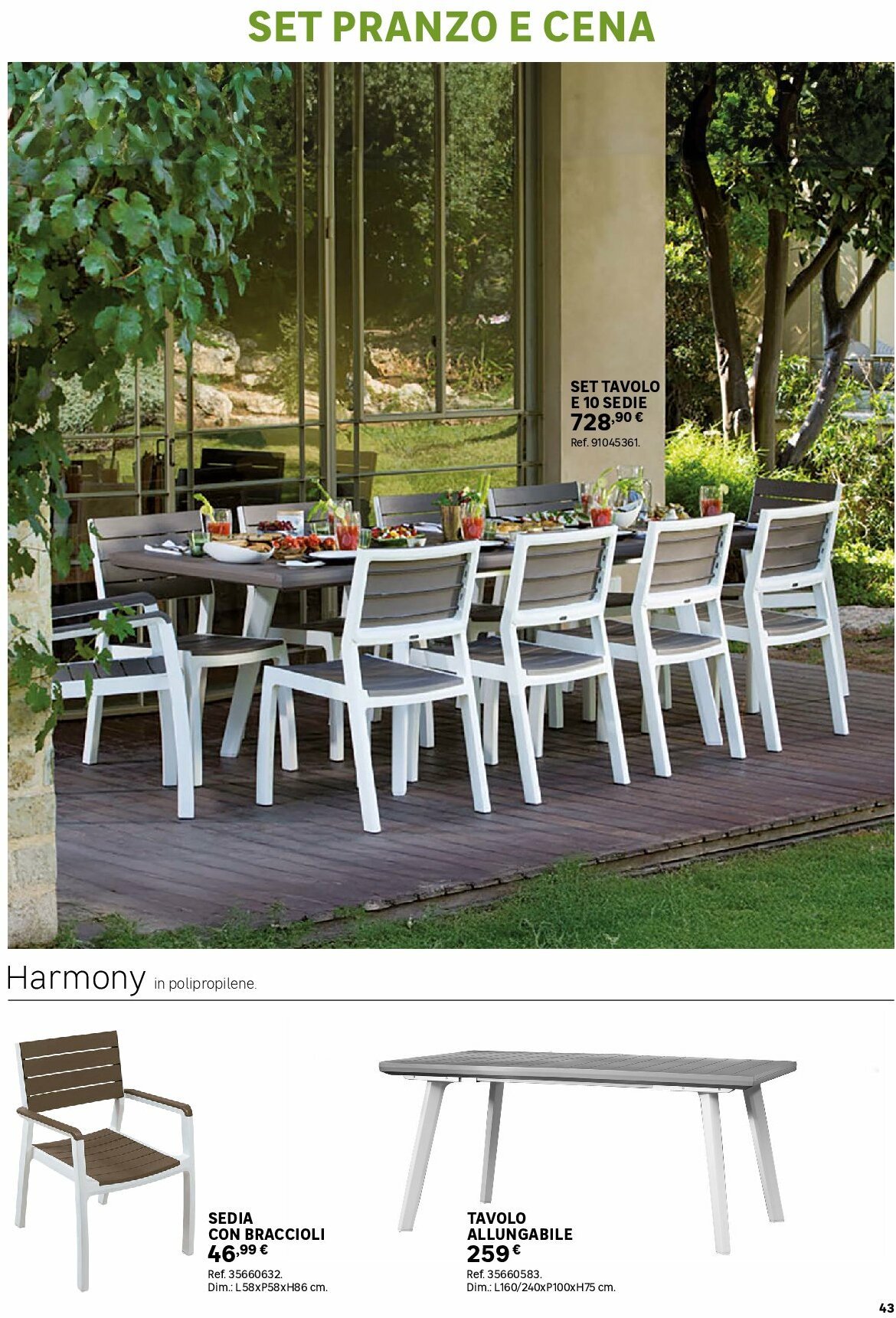 leroy-merlin - Volantino Leroy Merlin - Catalogo Giardino valido dal 01/06 al 31/10 - page: 43 leroy-merlin - Volantino Leroy Merlin - Catalogo Giardino valido dal 01/06 al 31/10 - page: 43