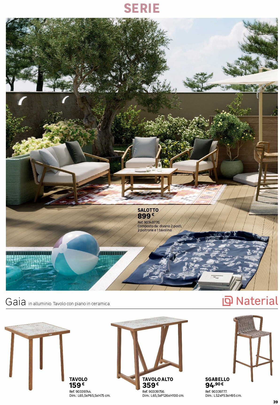 leroy-merlin - Volantino Leroy Merlin - Catalogo Giardino valido dal 01/06 al 31/10 - page: 39 leroy-merlin - Volantino Leroy Merlin - Catalogo Giardino valido dal 01/06 al 31/10 - page: 39