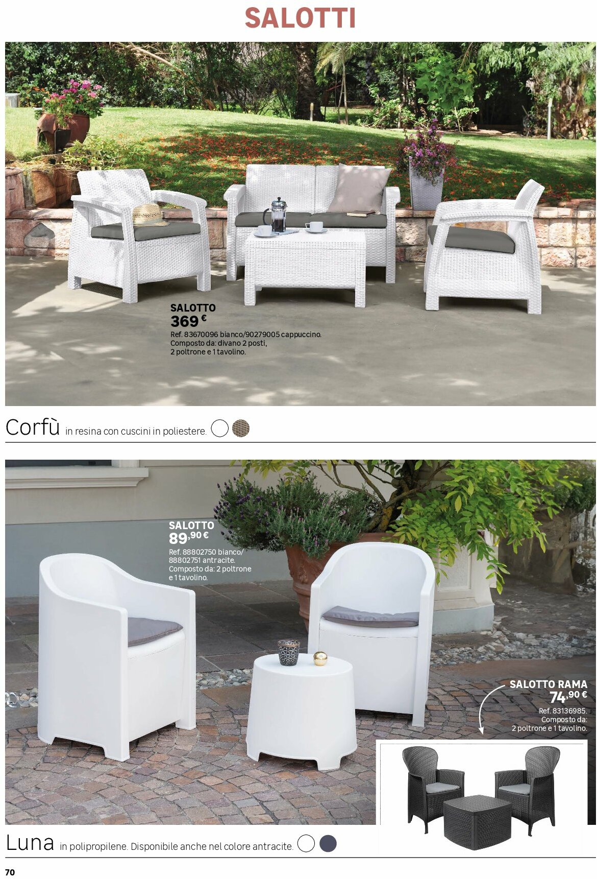 leroy-merlin - Volantino Leroy Merlin - Catalogo Giardino valido dal 01/06 al 31/10 - page: 70 leroy-merlin - Volantino Leroy Merlin - Catalogo Giardino valido dal 01/06 al 31/10 - page: 70