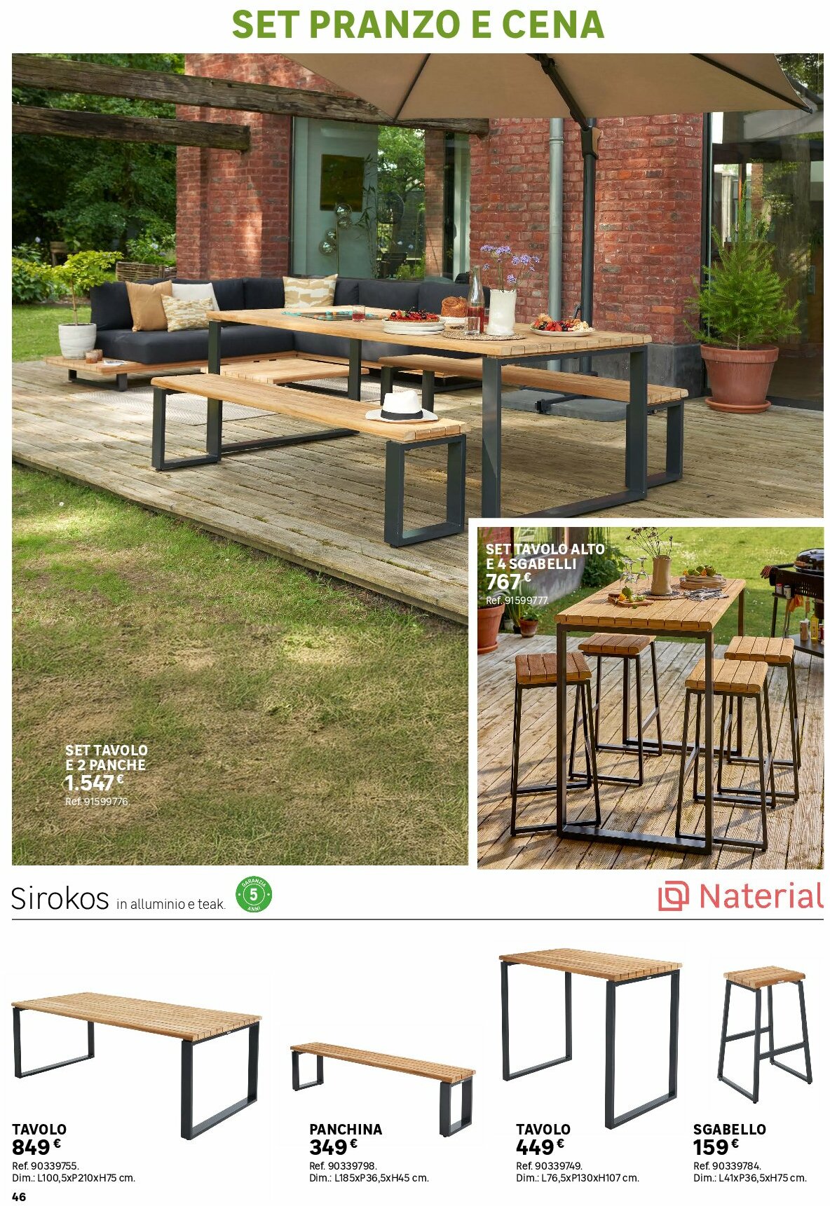 leroy-merlin - Volantino Leroy Merlin - Catalogo Giardino valido dal 01/06 al 31/10 - page: 46 leroy-merlin - Volantino Leroy Merlin - Catalogo Giardino valido dal 01/06 al 31/10 - page: 46
