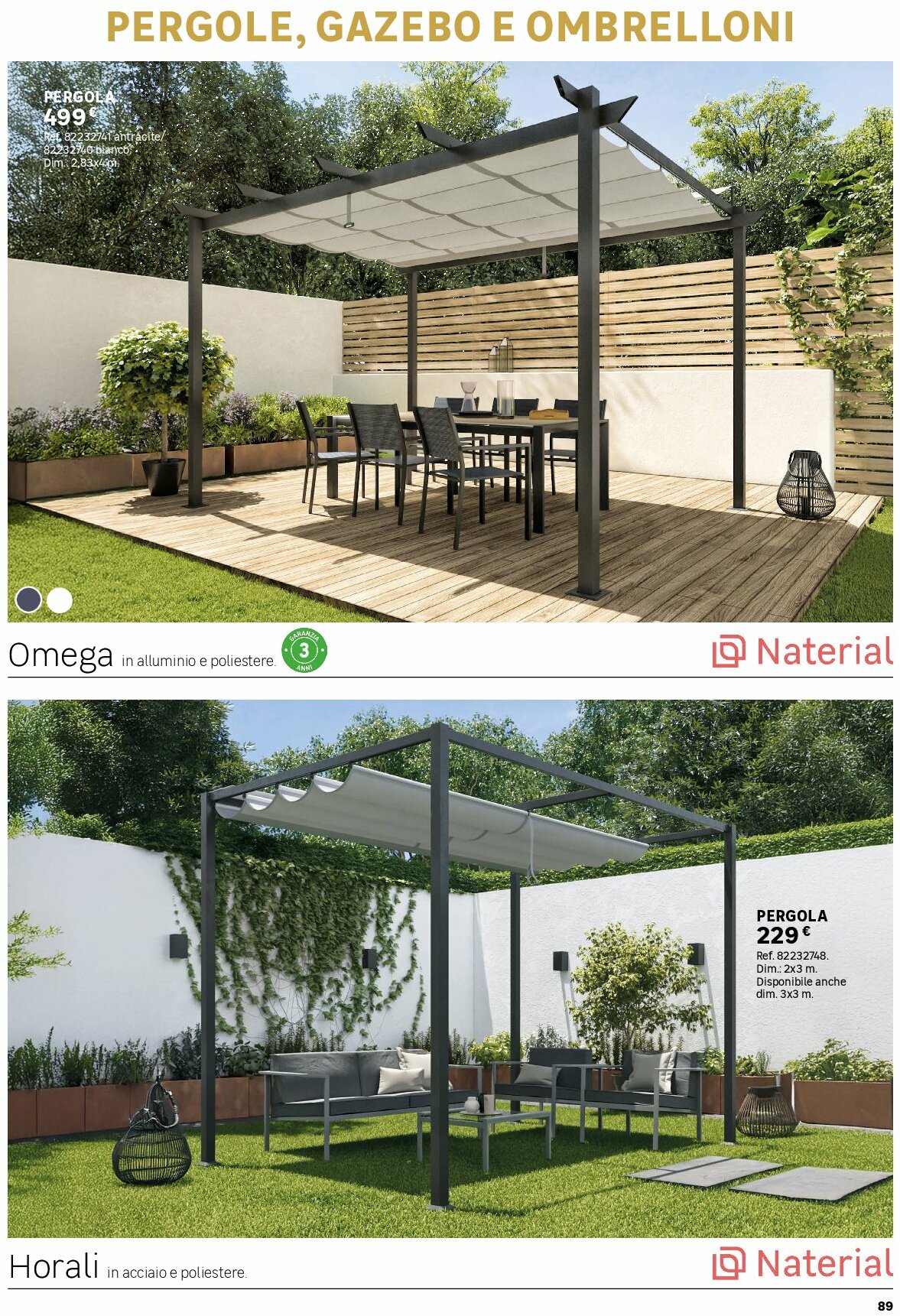 leroy-merlin - Volantino Leroy Merlin - Catalogo Giardino valido dal 01/06 al 31/10 - page: 89 leroy-merlin - Volantino Leroy Merlin - Catalogo Giardino valido dal 01/06 al 31/10 - page: 89