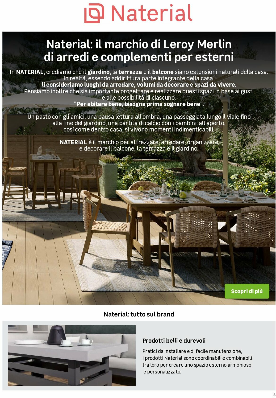 leroy-merlin - Volantino Leroy Merlin - Catalogo Giardino valido dal 01/06 al 31/10 - page: 3 leroy-merlin - Volantino Leroy Merlin - Catalogo Giardino valido dal 01/06 al 31/10 - page: 3