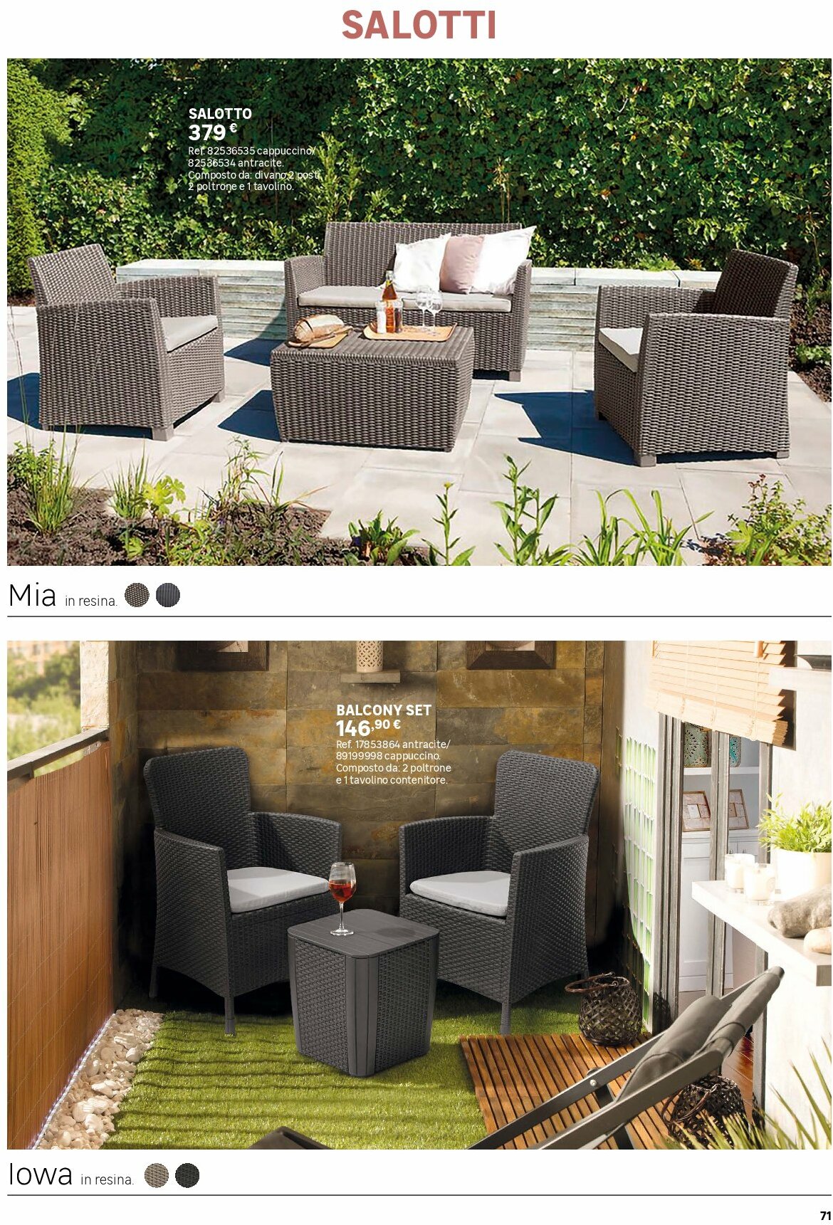 leroy-merlin - Volantino Leroy Merlin - Catalogo Giardino valido dal 01/06 al 31/10 - page: 71 leroy-merlin - Volantino Leroy Merlin - Catalogo Giardino valido dal 01/06 al 31/10 - page: 71