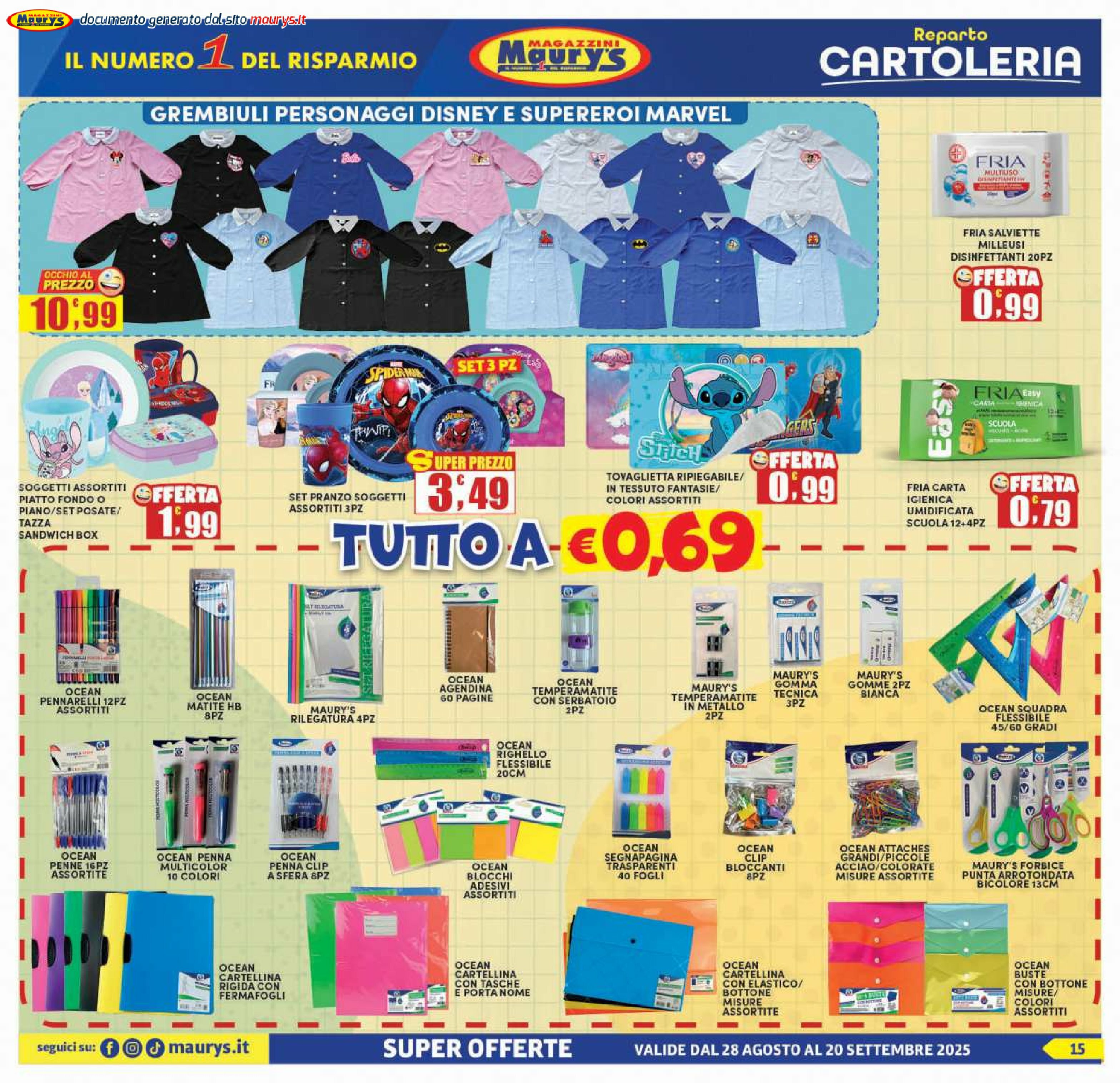 maury-s - Volantino Maury's - Back to school valido dal 28/08 al 20/09 - page: 15