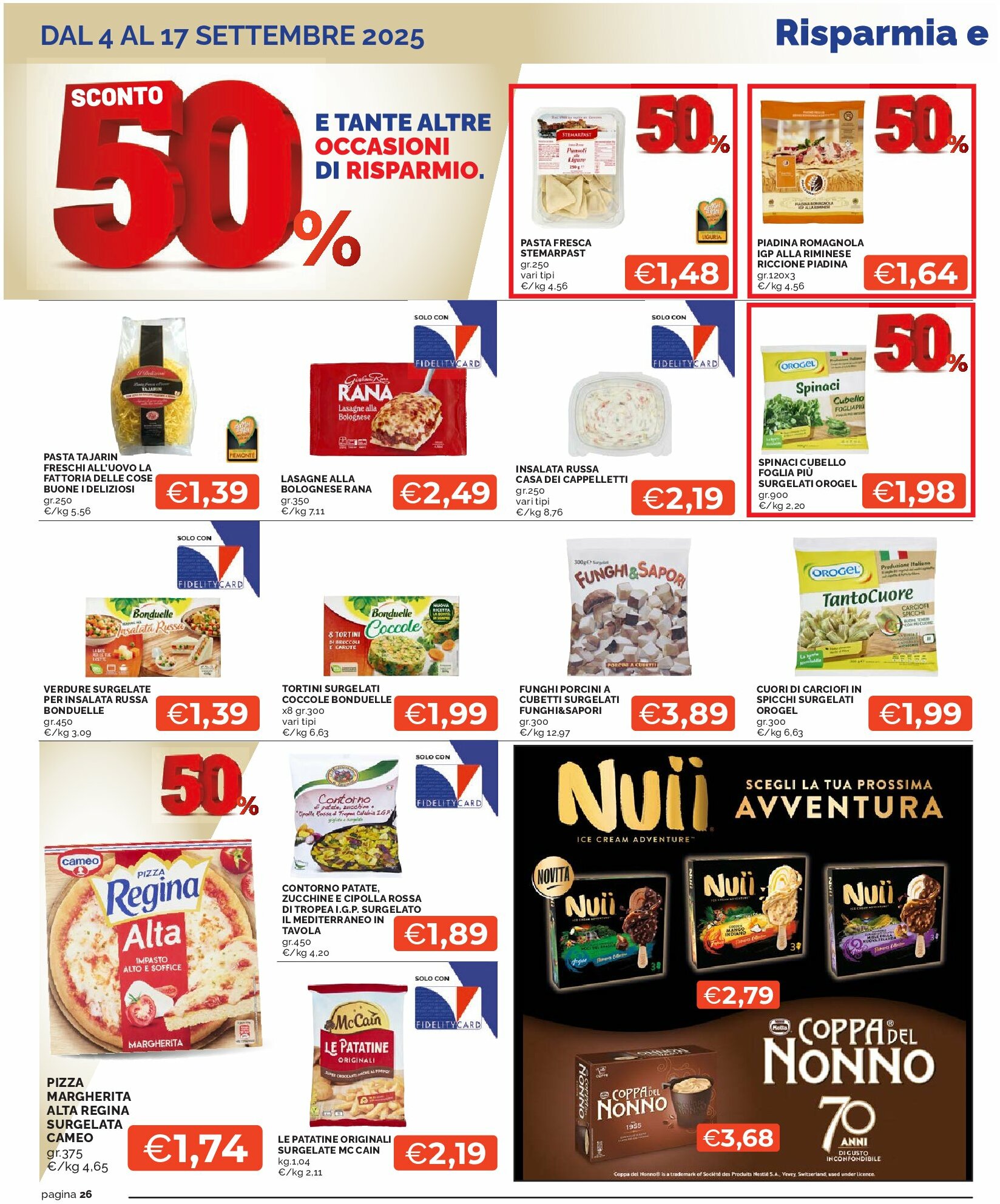 mercato - Volantino Mercatò - Feste Imperdibili valido dal 04/09 al 17/09 - page: 26