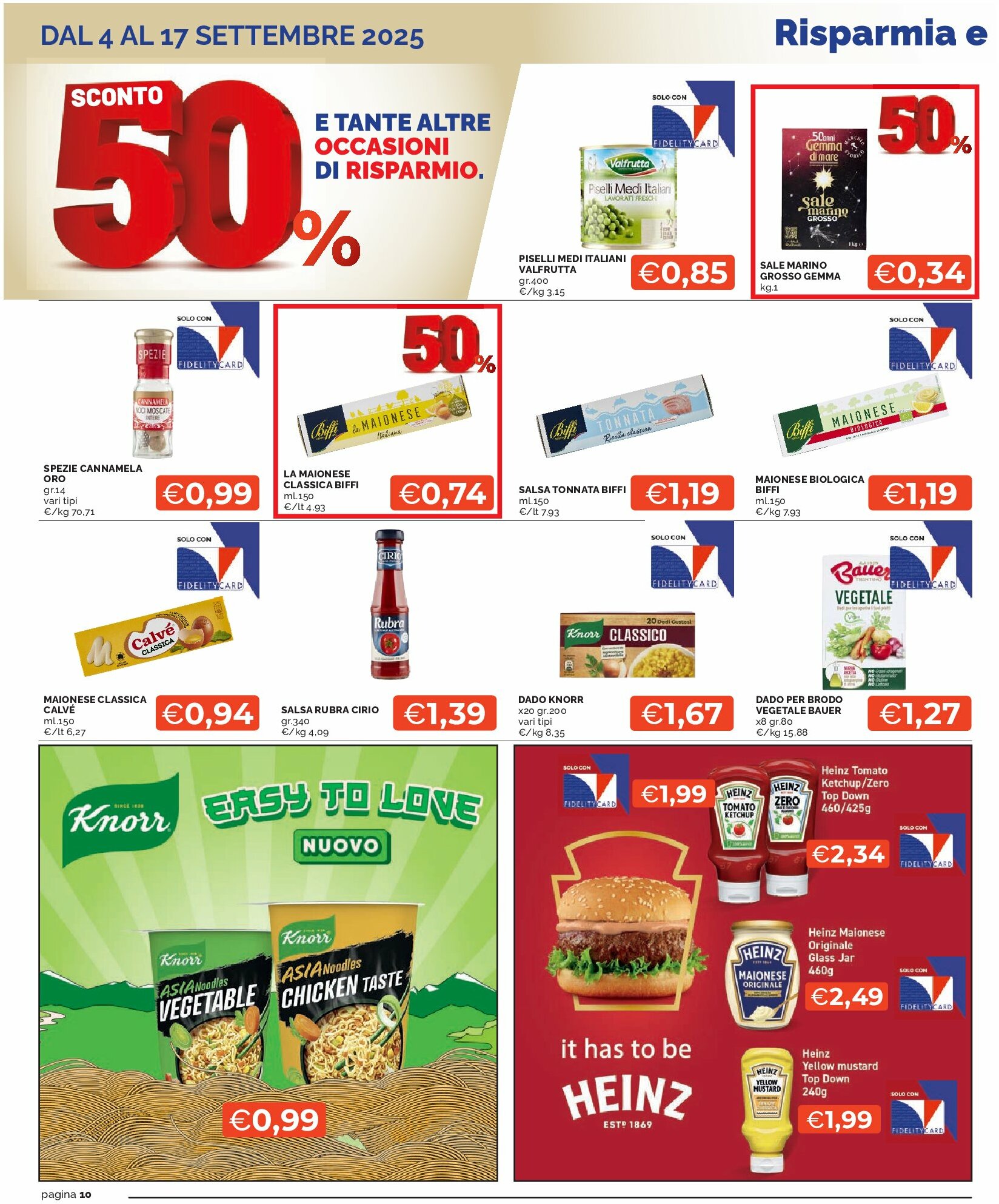 mercato-big - Volantino Mercatò Big - Feste Imperdibili valido dal 04/09 al 17/09 - page: 10