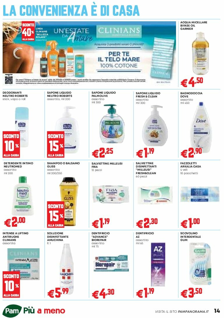 pam-retail-pro - Volantino Pam Retail Pro - Occasioni Extra valido dal 07/08 al 20/08 - page: 14