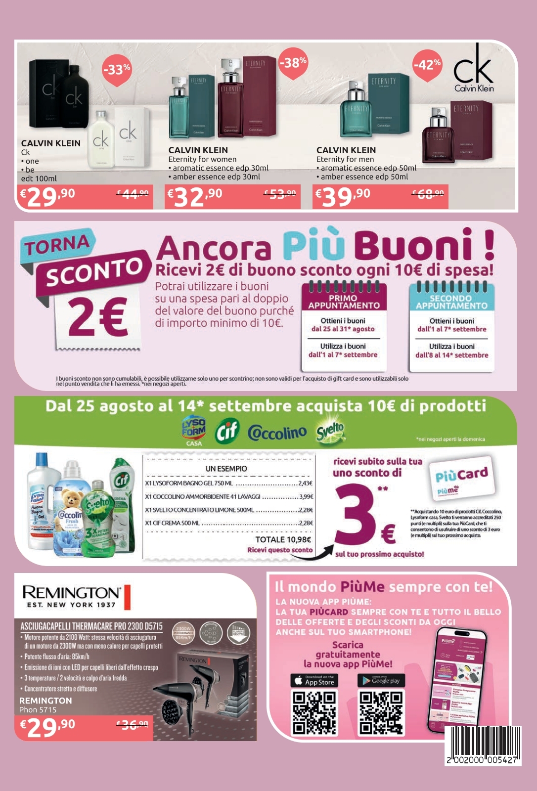 piume - Volantino Piùme valido dal 25/08 al 14/09 - page: 16