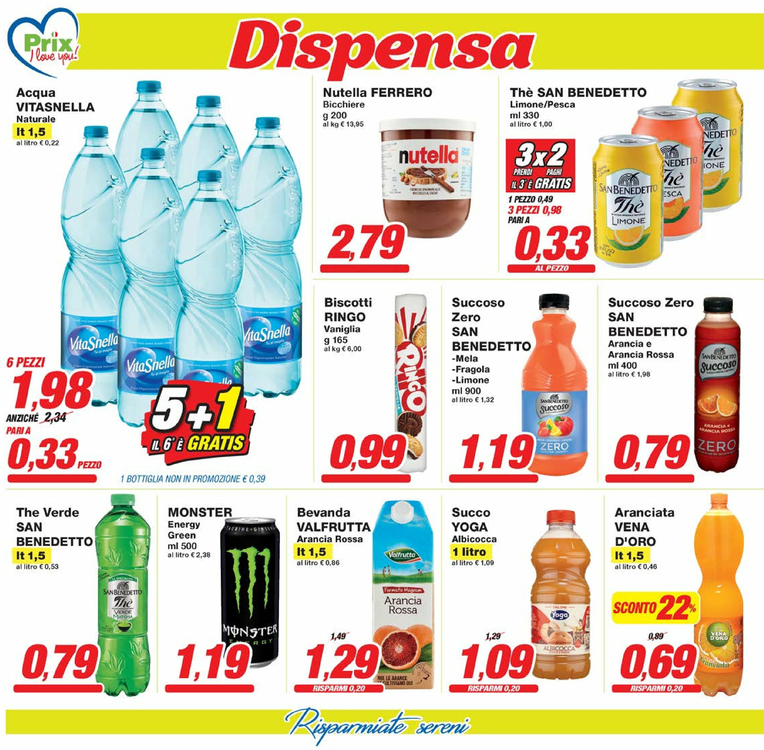 prix - Volantino Prix valido dal 22/08 al 01/09 - page: 12