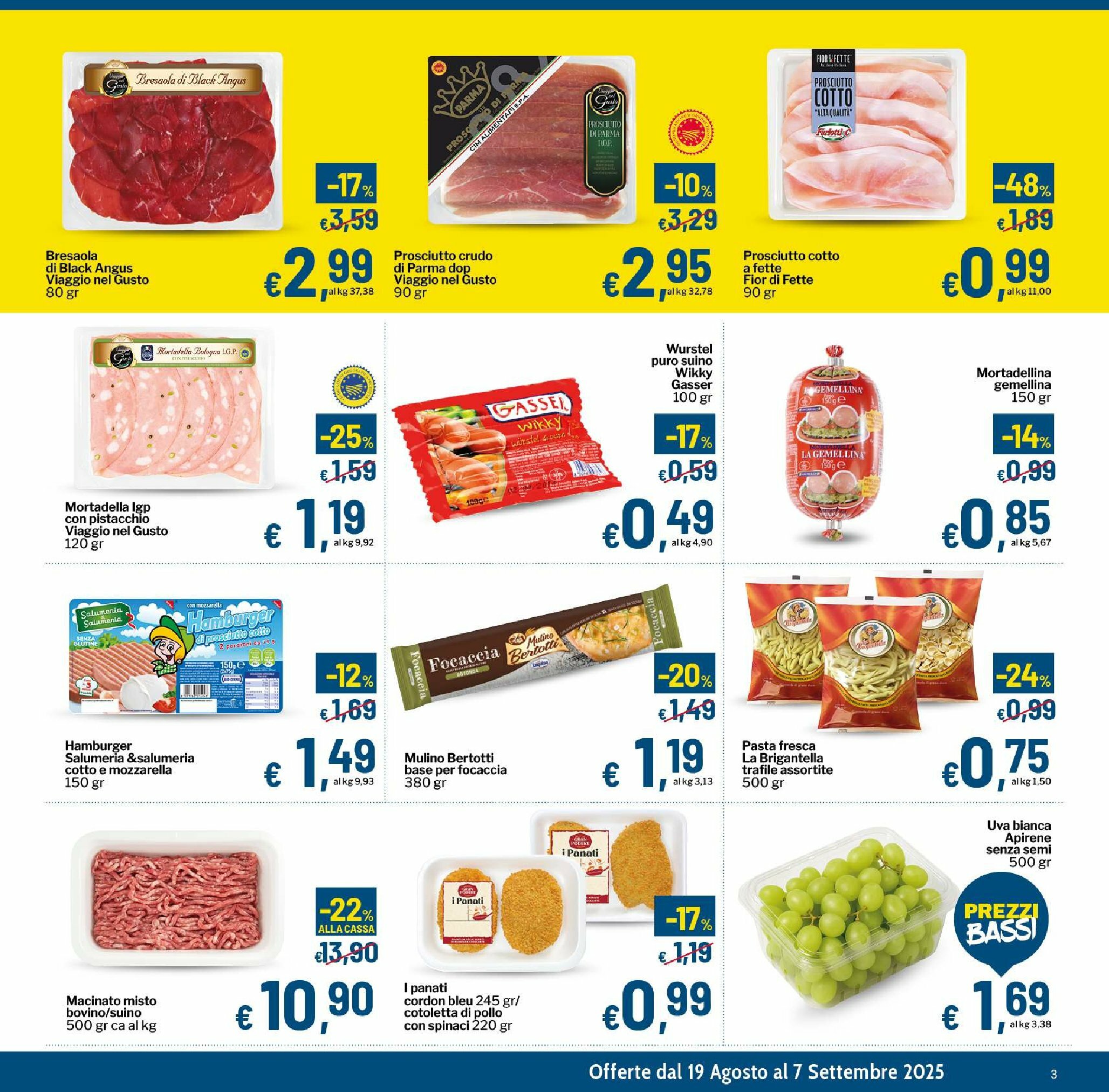 qui-discount - Volantino Qui discount valido dal 19/08 al 07/09 - page: 3
