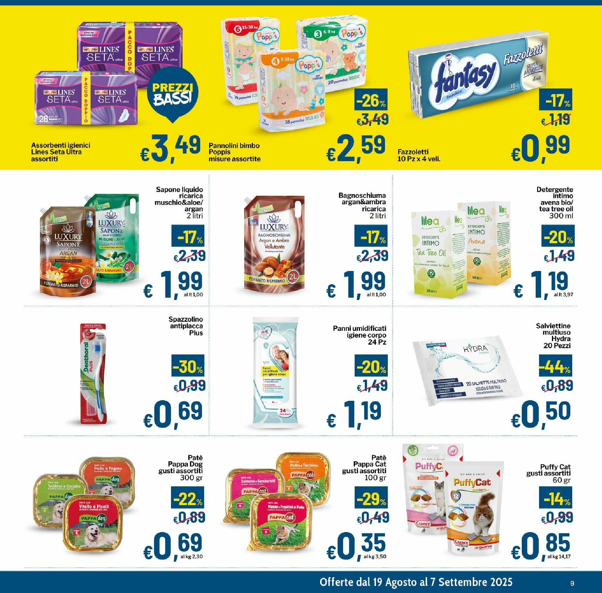 qui-discount - Volantino Qui discount valido dal 19/08 al 07/09 - page: 9