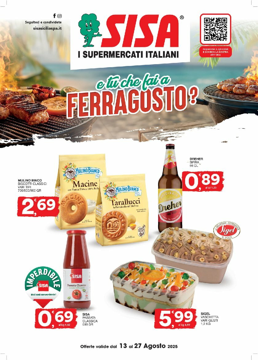 sisa - Volantino Sisa valido dal 13/08 al 27/08 - page: 1