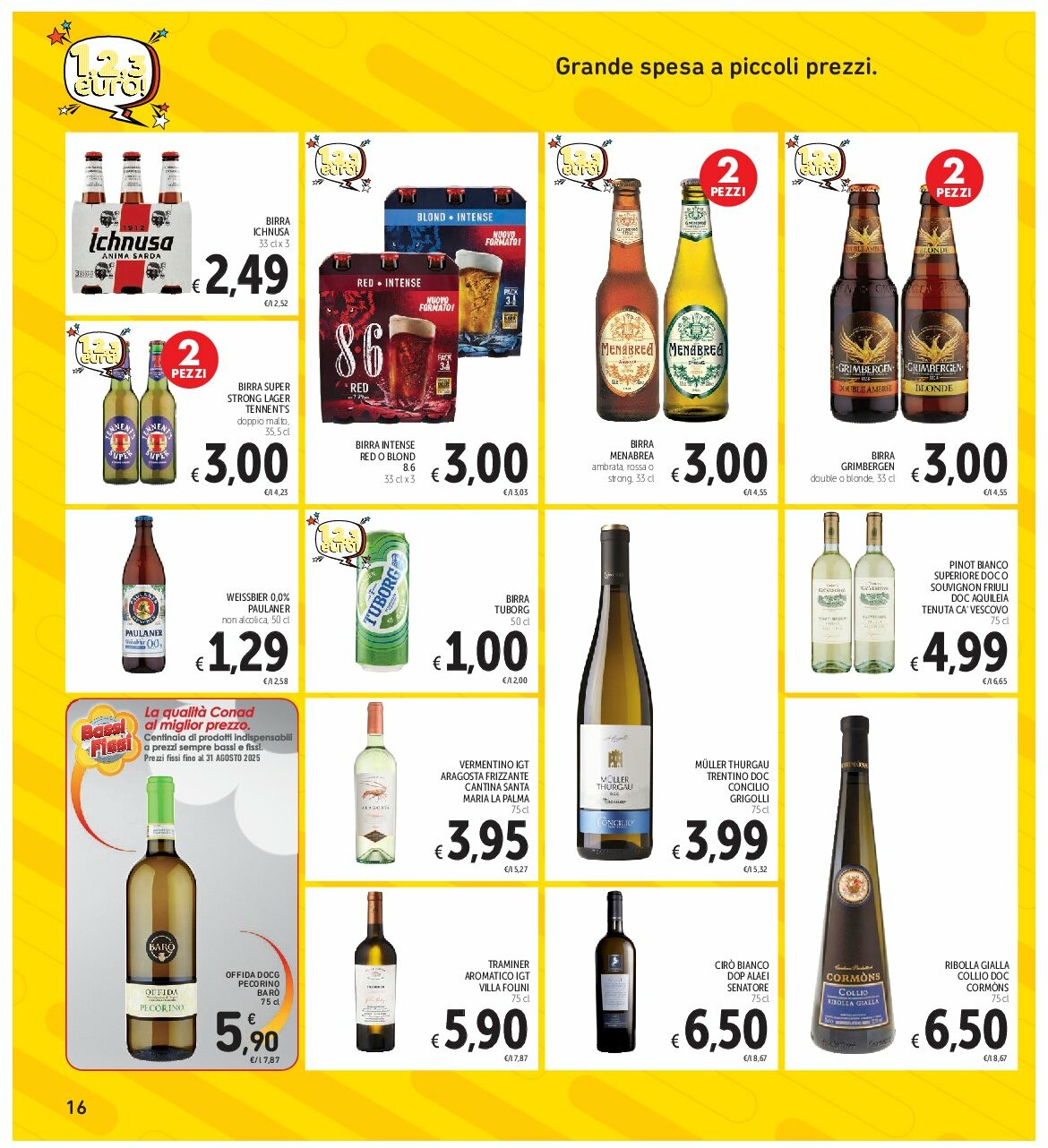 spazio-conad - Volantino Spazio Conad - Roma valido dal 12/08 al 25/08 - page: 16 spazio-conad - Volantino Spazio Conad - Roma valido dal 12/08 al 25/08 - page: 16