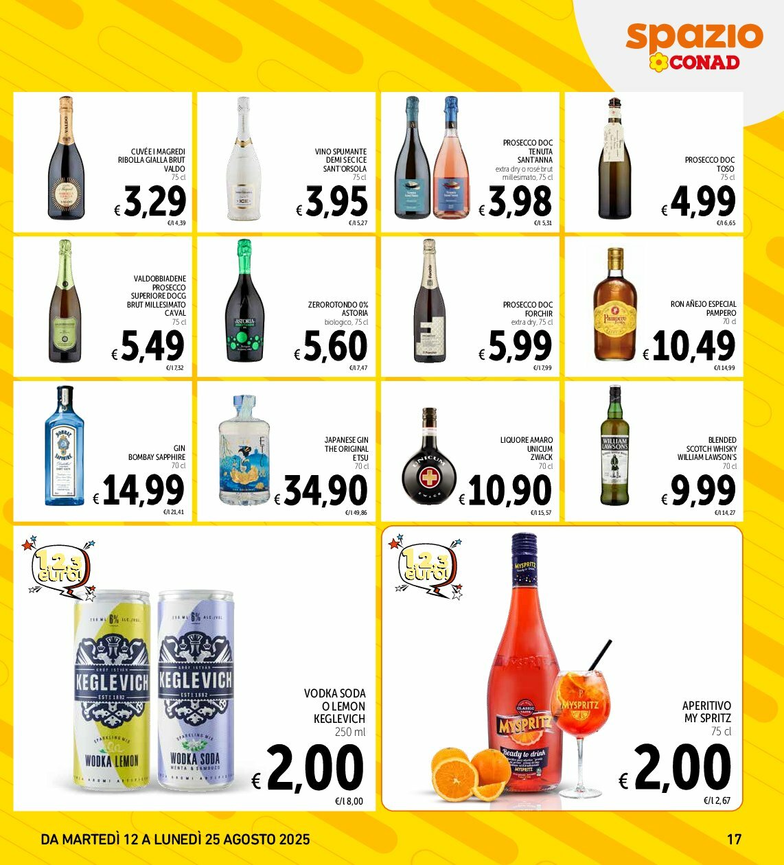 spazio-conad - Volantino Spazio Conad - Roma valido dal 12/08 al 25/08 - page: 17 spazio-conad - Volantino Spazio Conad - Roma valido dal 12/08 al 25/08 - page: 17