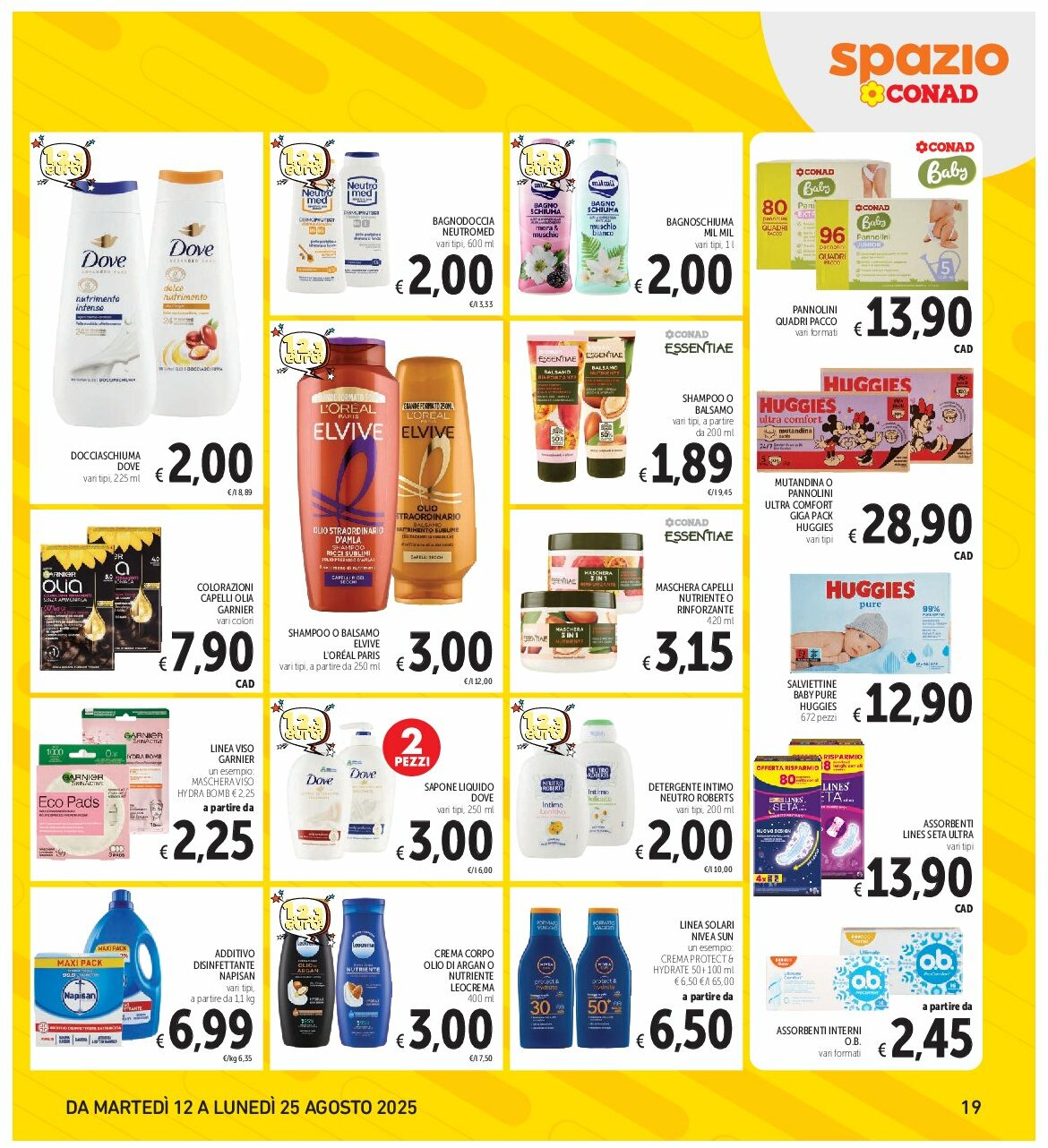 spazio-conad - Volantino Spazio Conad - Roma valido dal 12/08 al 25/08 - page: 19 spazio-conad - Volantino Spazio Conad - Roma valido dal 12/08 al 25/08 - page: 19