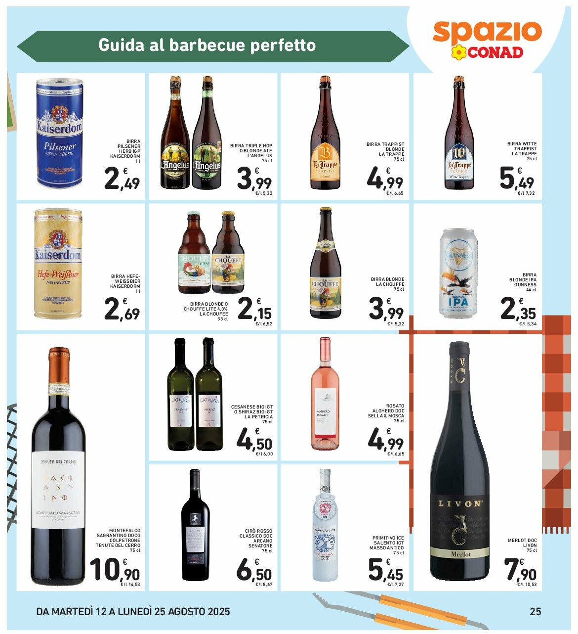 spazio-conad - Volantino Spazio Conad - Roma valido dal 12/08 al 25/08 - page: 25 spazio-conad - Volantino Spazio Conad - Roma valido dal 12/08 al 25/08 - page: 25