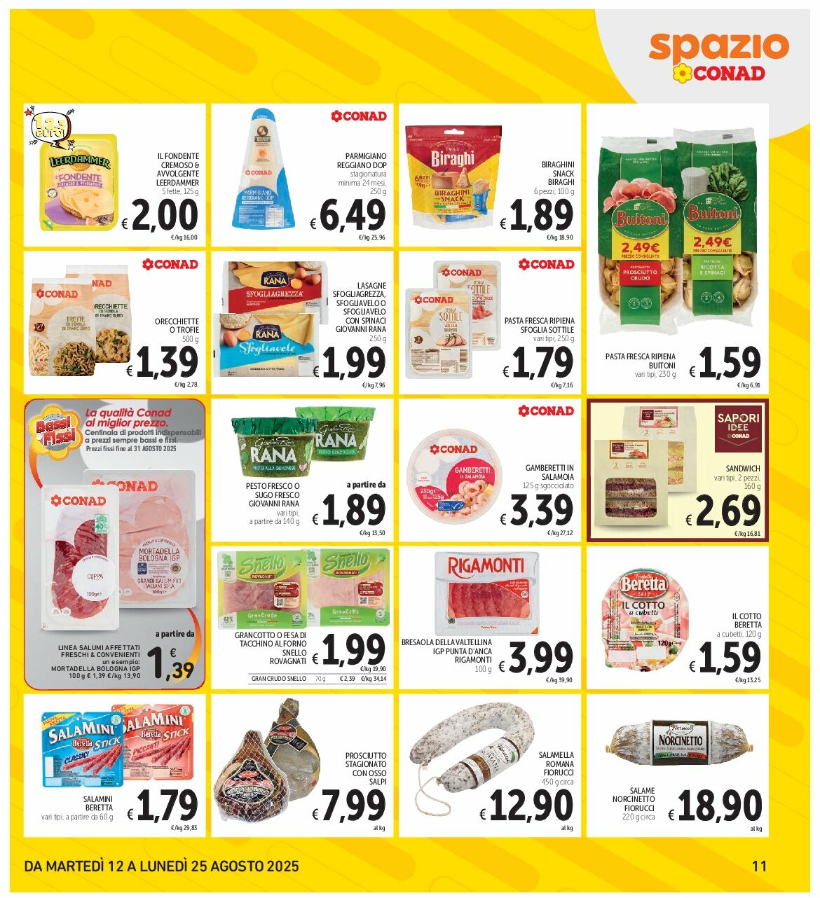 spazio-conad - Volantino Spazio Conad - Roma valido dal 12/08 al 25/08 - page: 11 spazio-conad - Volantino Spazio Conad - Roma valido dal 12/08 al 25/08 - page: 11
