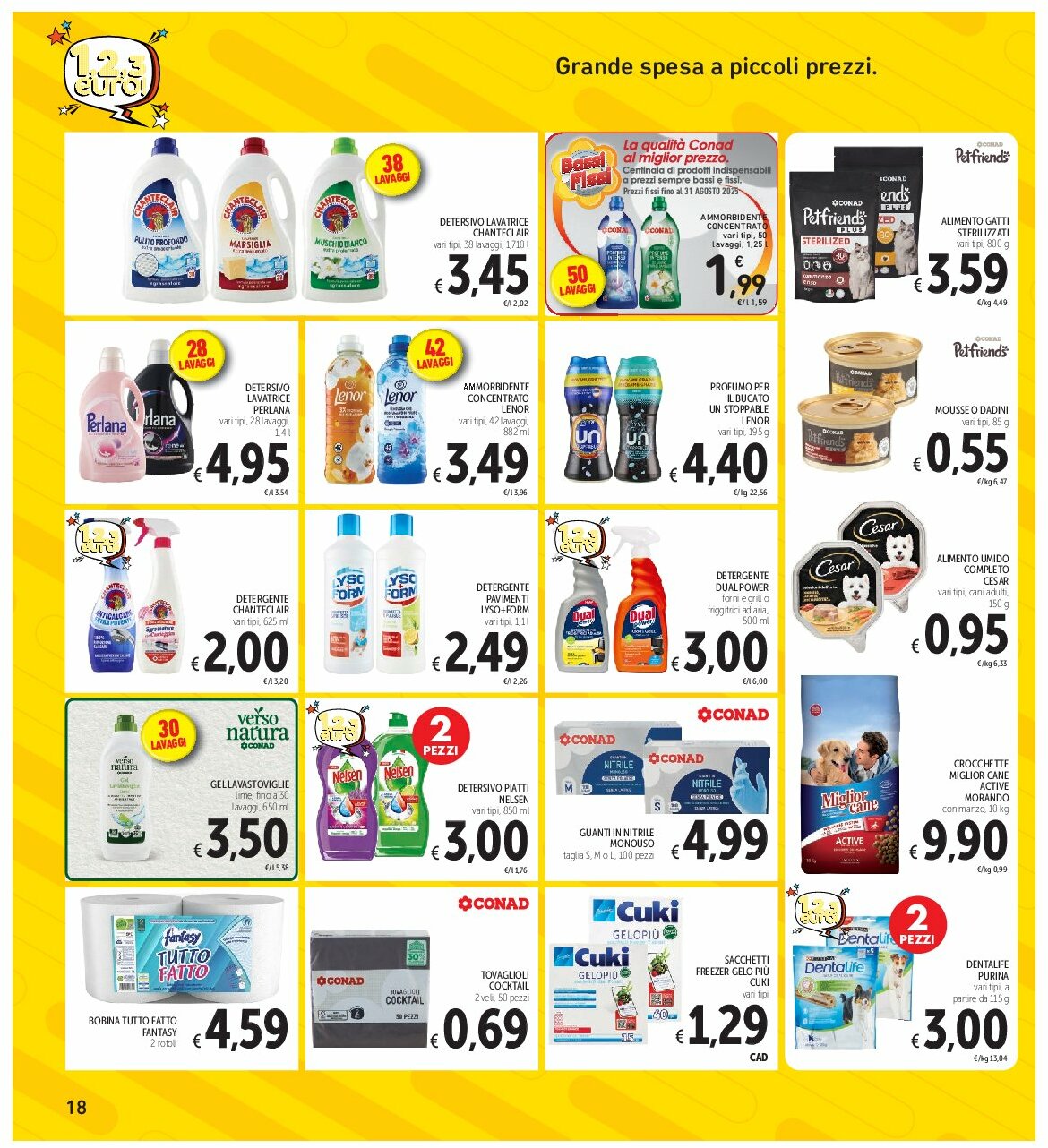 spazio-conad - Volantino Spazio Conad - Roma valido dal 12/08 al 25/08 - page: 18 spazio-conad - Volantino Spazio Conad - Roma valido dal 12/08 al 25/08 - page: 18