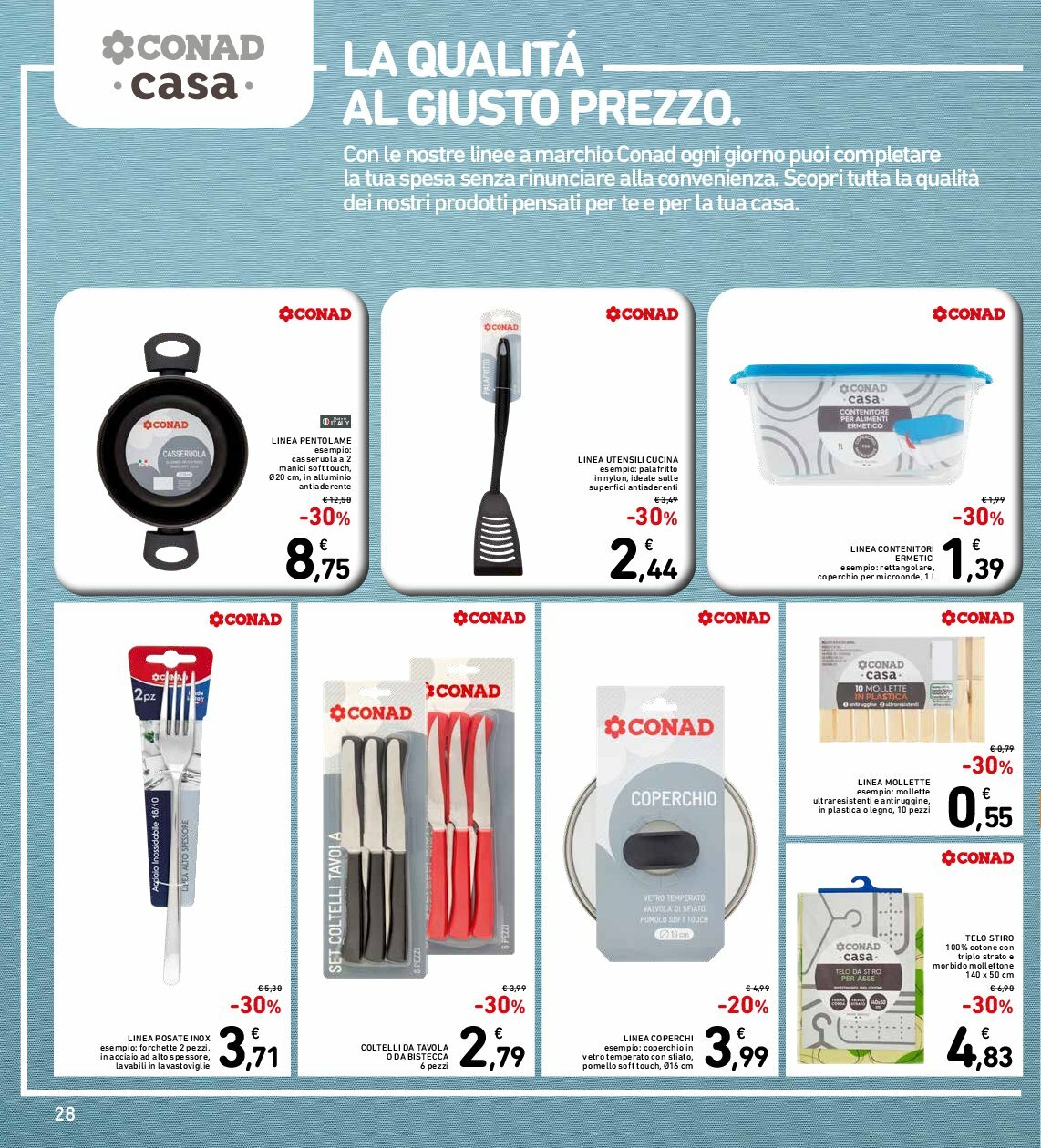 spazio-conad - Volantino Spazio Conad - Roma valido dal 12/08 al 25/08 - page: 28 spazio-conad - Volantino Spazio Conad - Roma valido dal 12/08 al 25/08 - page: 28